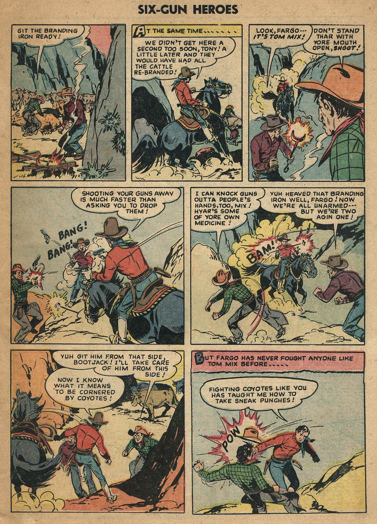 Read online Six-Gun Heroes comic -  Issue #29 - 31