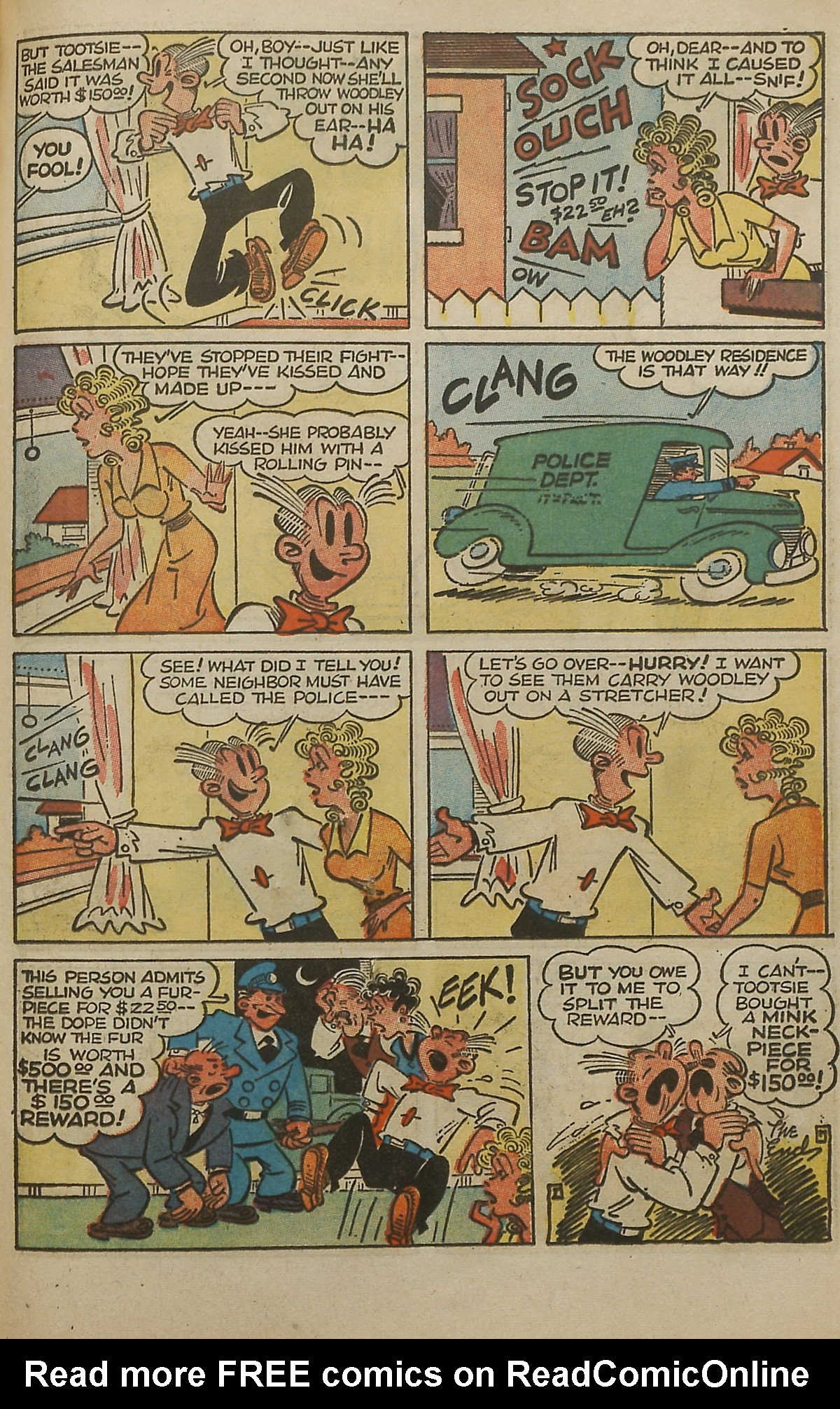 Read online Blondie Comics (1960) comic -  Issue #159 - 41