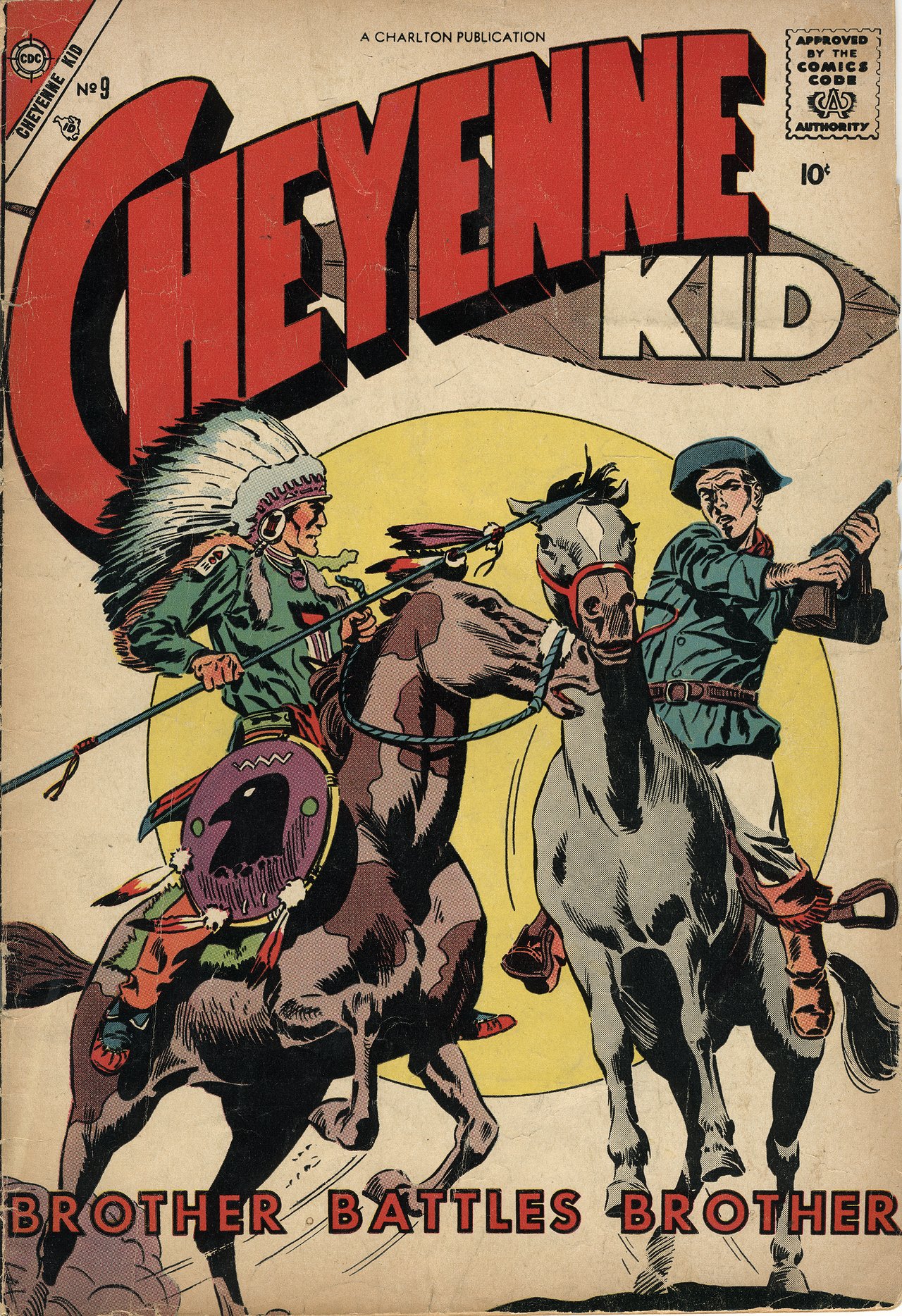 Read online Cheyenne Kid comic -  Issue #9 - 1