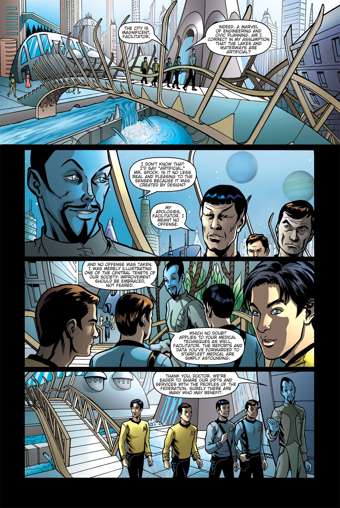 Read online Star Trek: Burden of Knowledge comic -  Issue #1 - 9