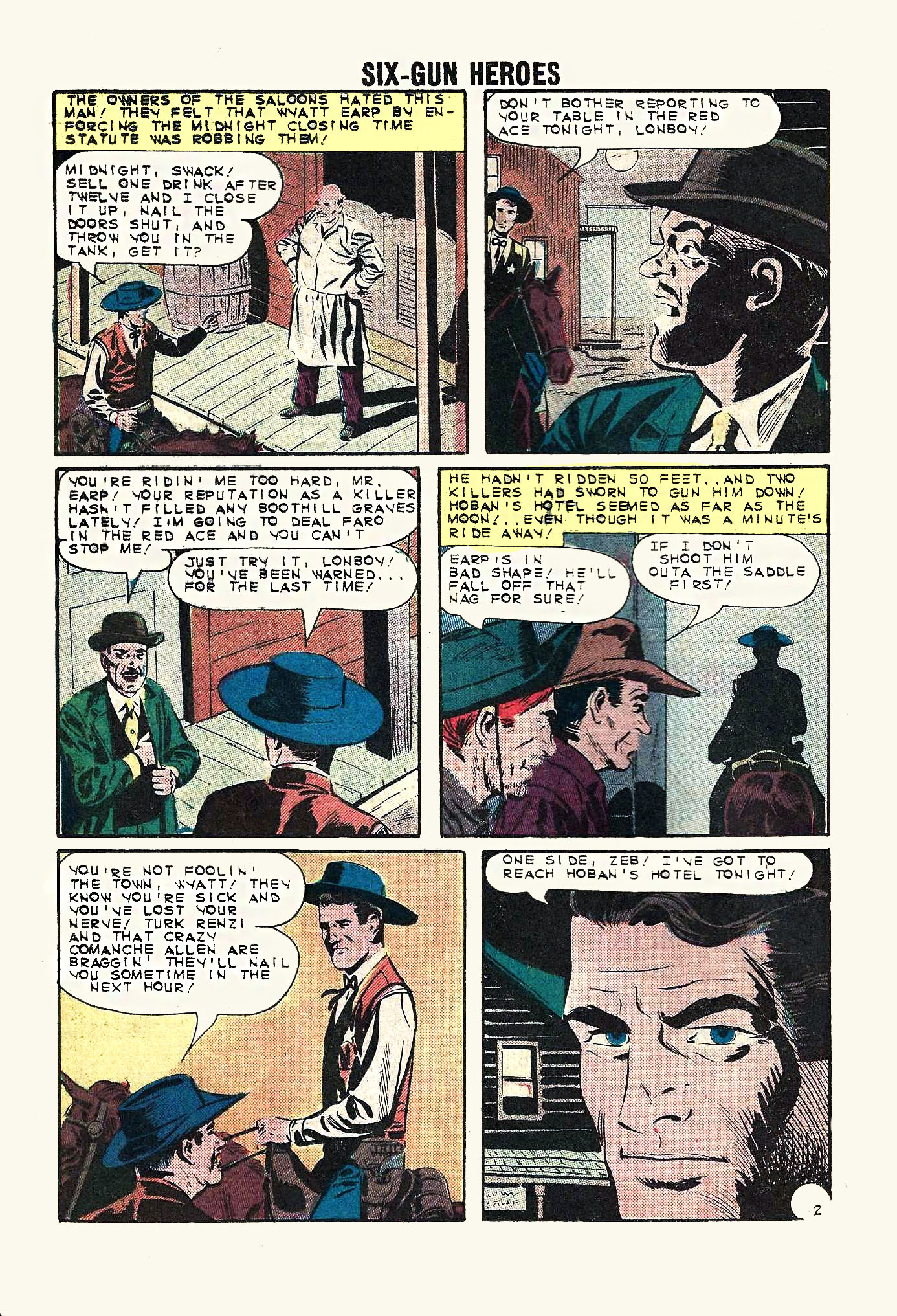 Read online Six-Gun Heroes comic -  Issue #77 - 16