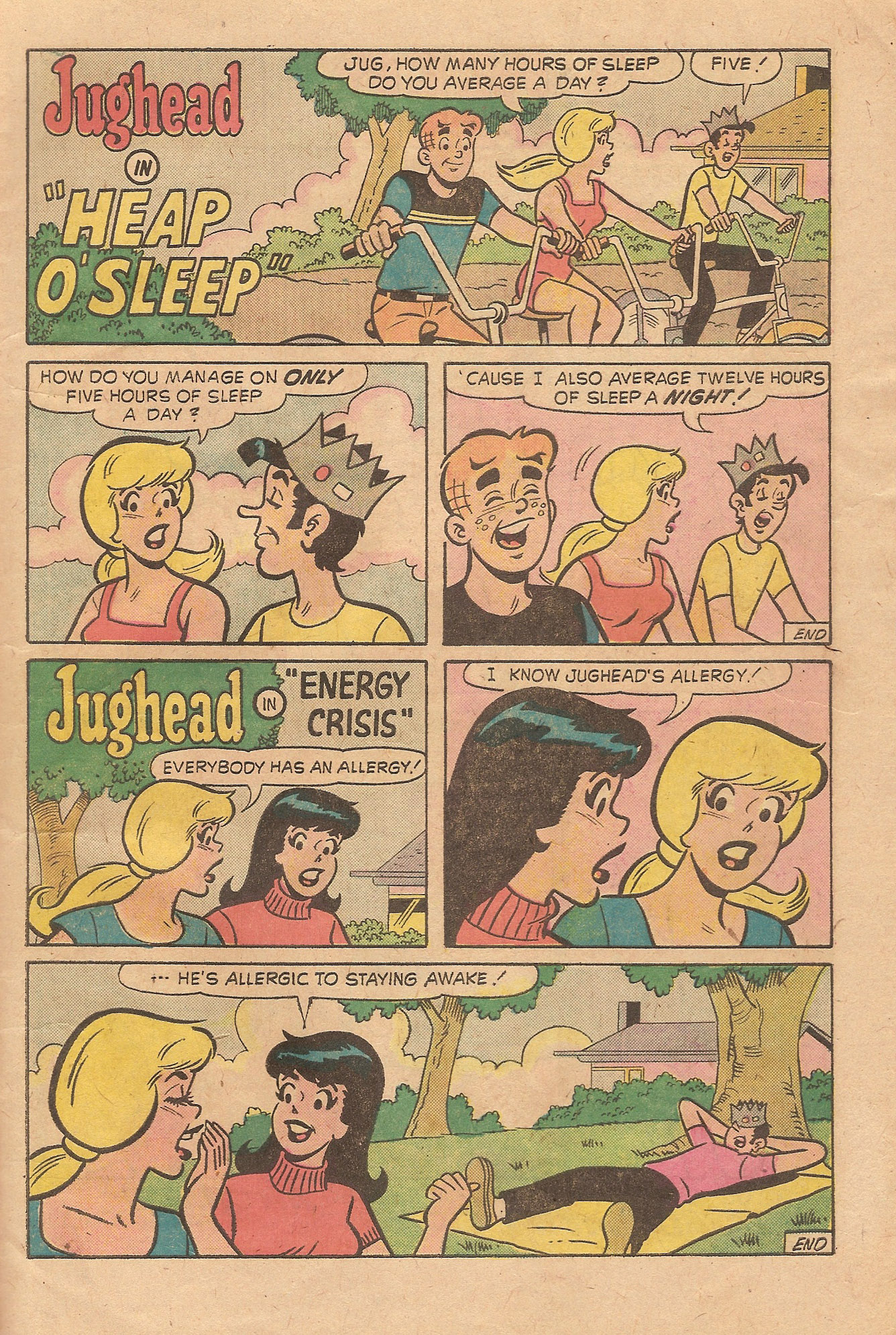 Read online Jughead's Jokes comic -  Issue #40 - 7