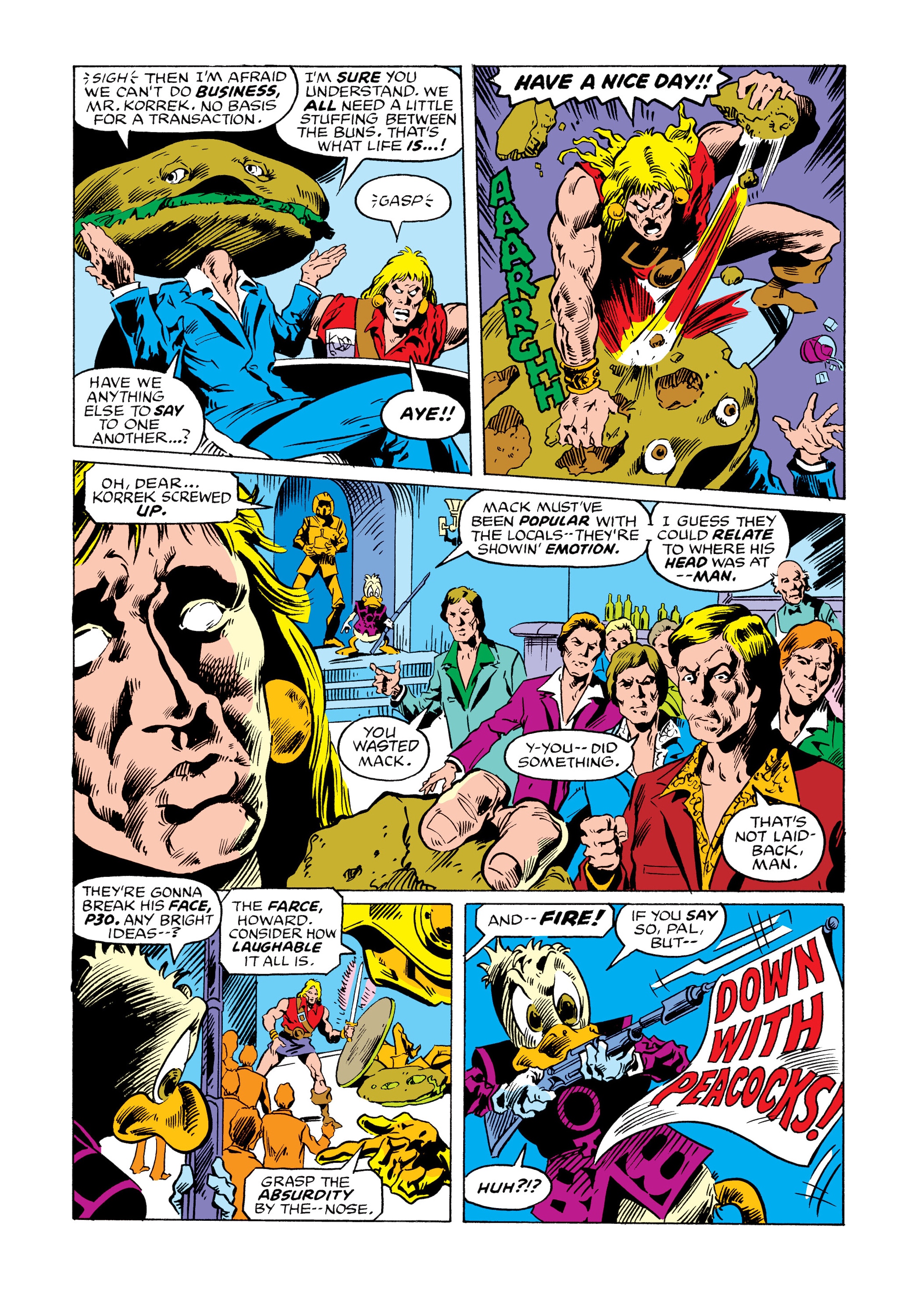 Read online Marvel Masterworks: Howard the Duck comic -  Issue # TPB 2 (Part 2) - 92