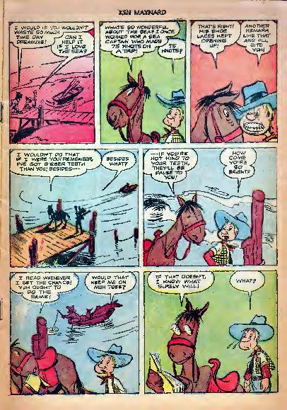 Read online Ken Maynard Western comic -  Issue #7 - 13
