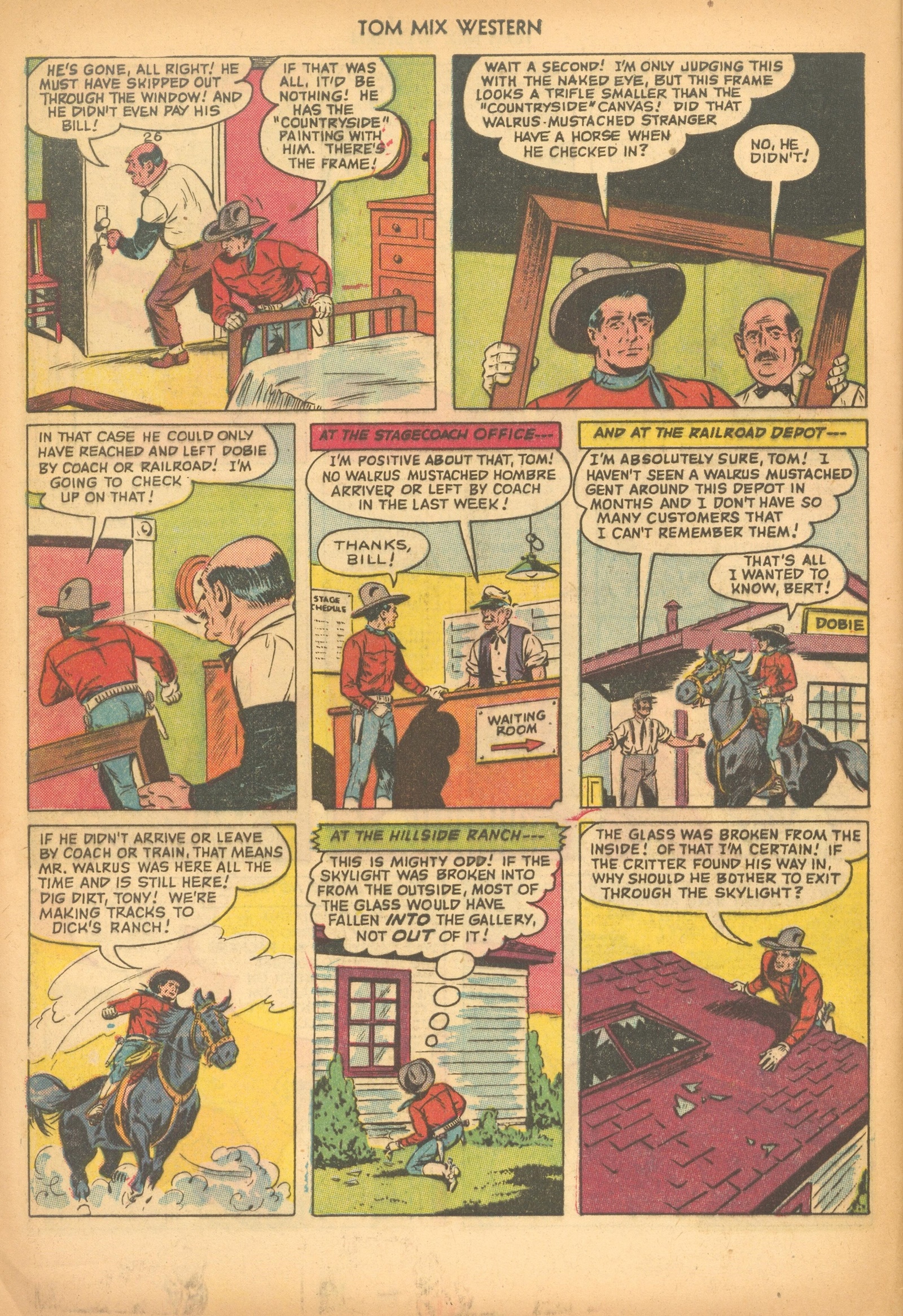 Read online Tom Mix Western (1948) comic -  Issue #53 - 32