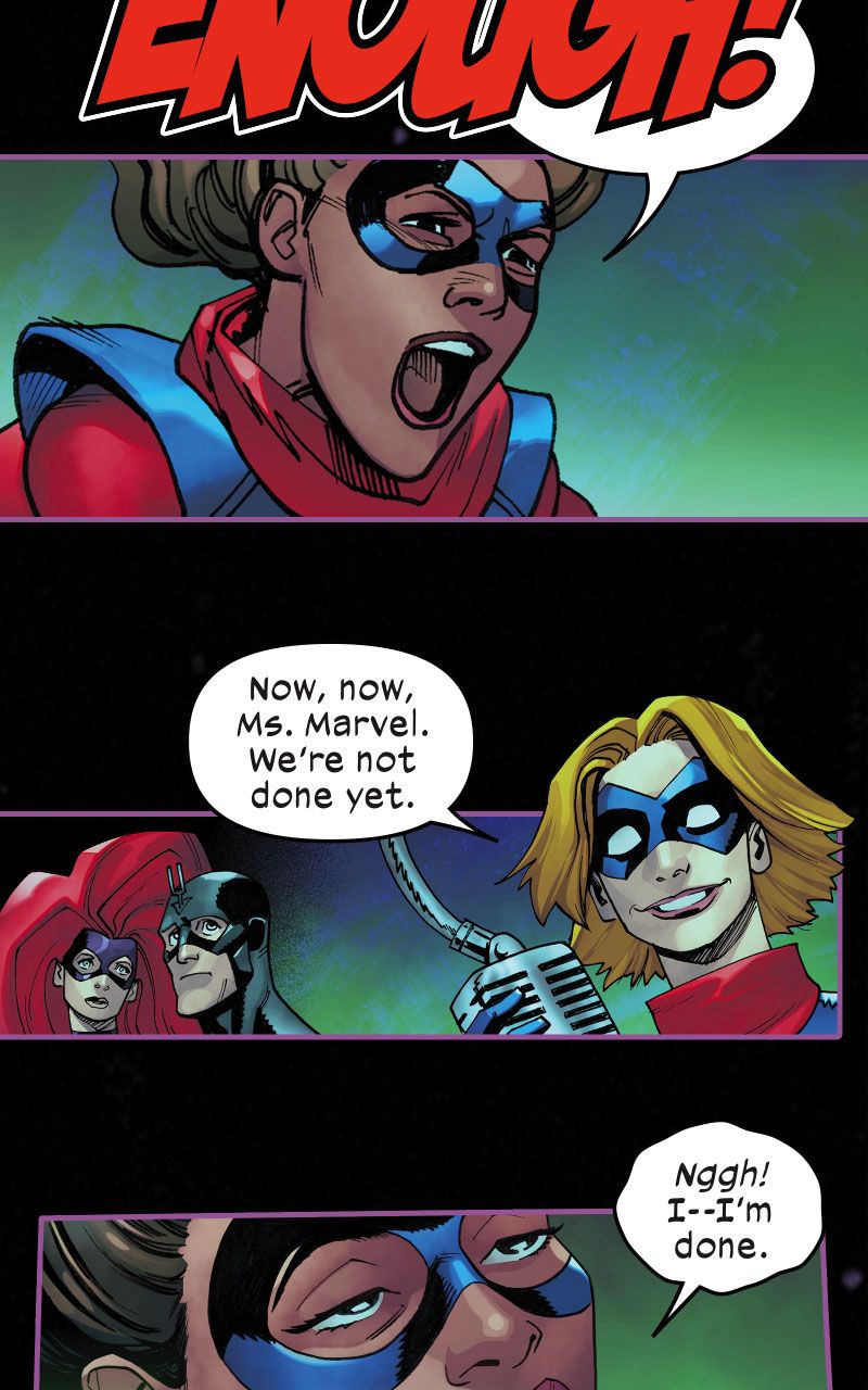 Read online Ms. Marvel: The New Mutant Infinity Comics comic -  Issue #1 - 34