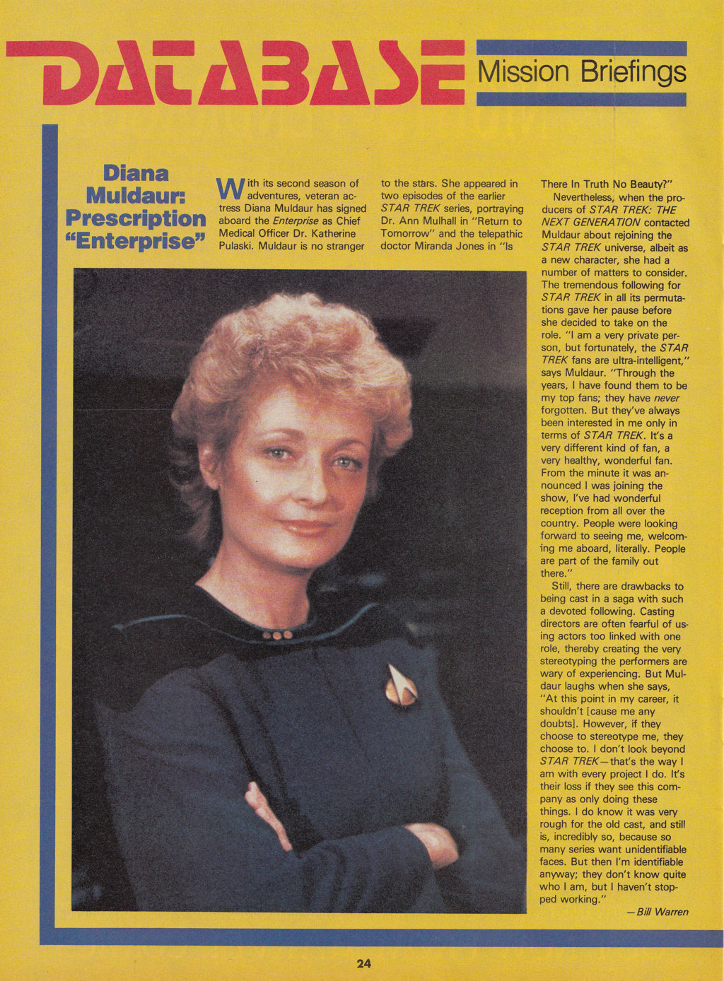 Read online Star Trek The Next Generation (1990) comic -  Issue #11 - 24