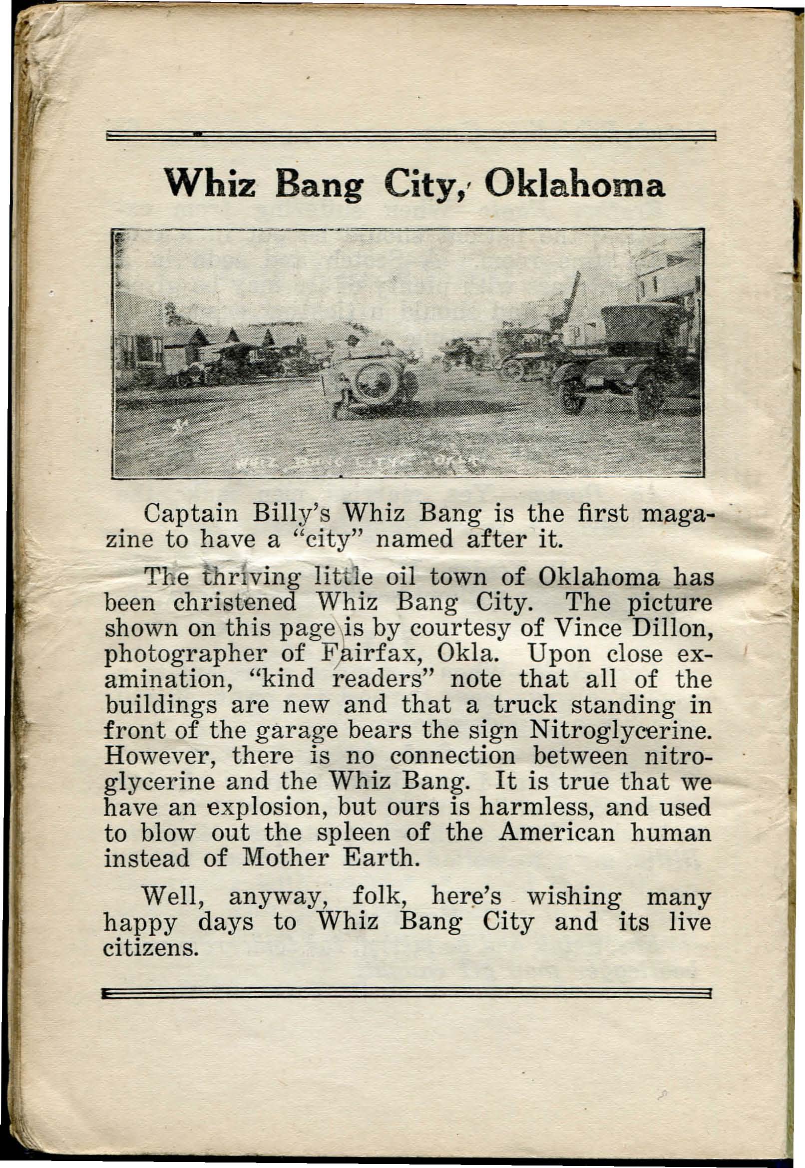 Read online Captain Billy's Whiz Bang comic -  Issue #29 - 66