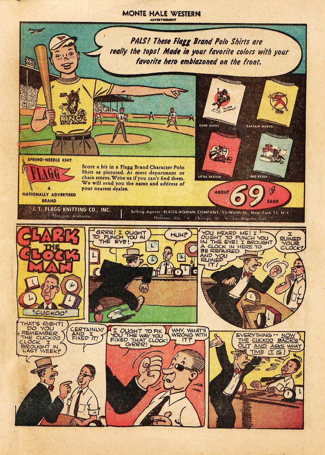 Read online Monte Hale Western comic -  Issue #38 - 48