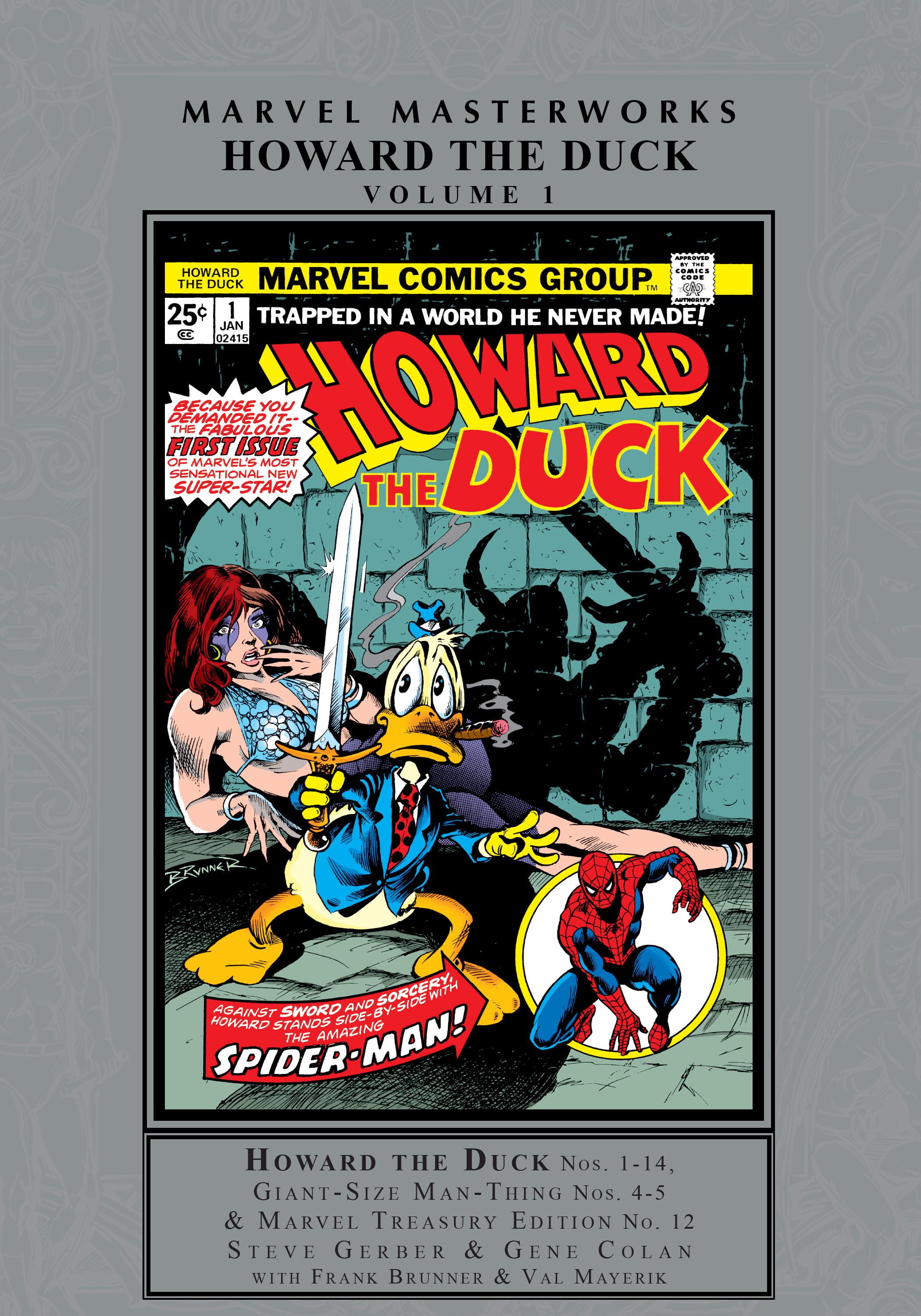 Read online Marvel Masterworks: Howard the Duck comic -  Issue # TPB 1 (Part 1) - 1