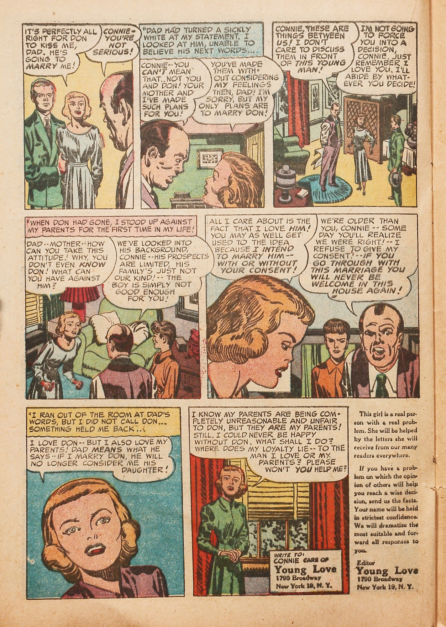 Read online Young Love (1949) comic -  Issue #22 - 28