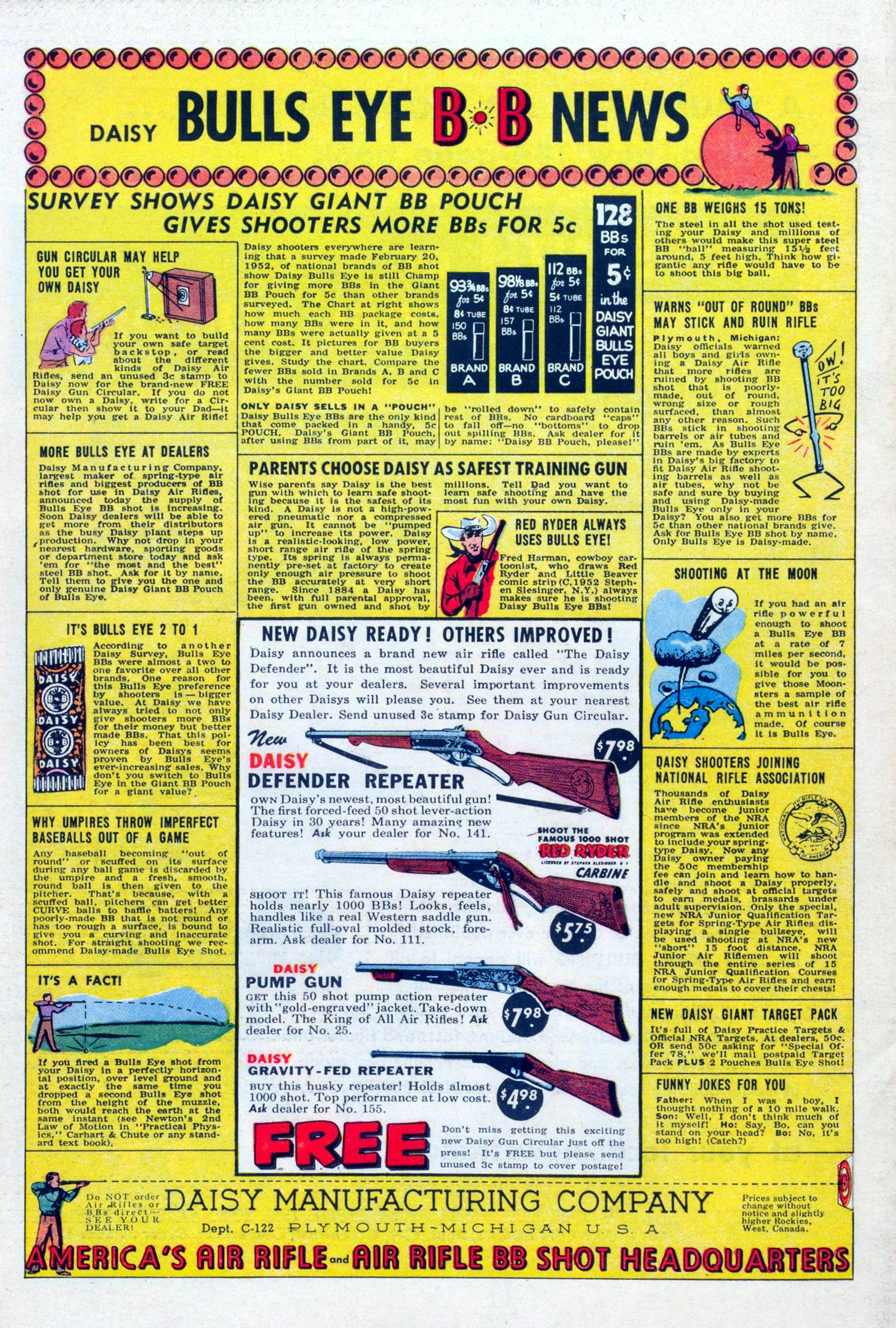 Read online Lash Larue Western (1949) comic -  Issue #32 - 36