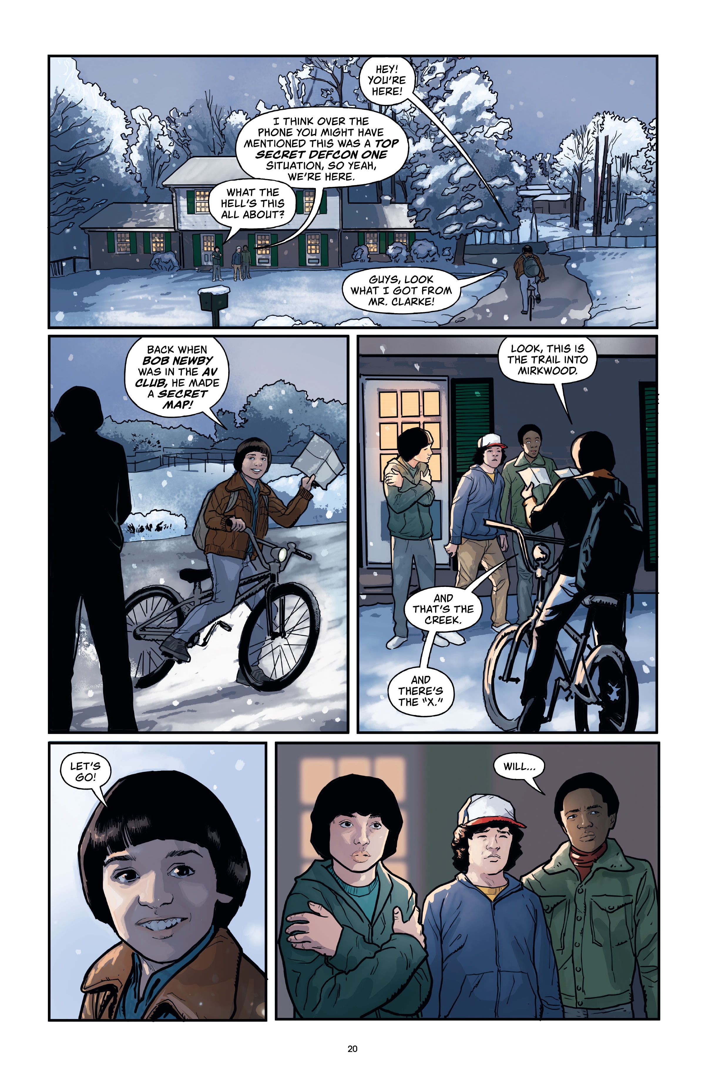 Read online Stranger Things Library Edition comic -  Issue # TPB 3 (Part 1) - 20