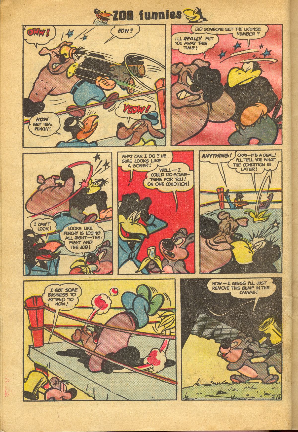 Read online Zoo Funnies comic -  Issue #7 - 8