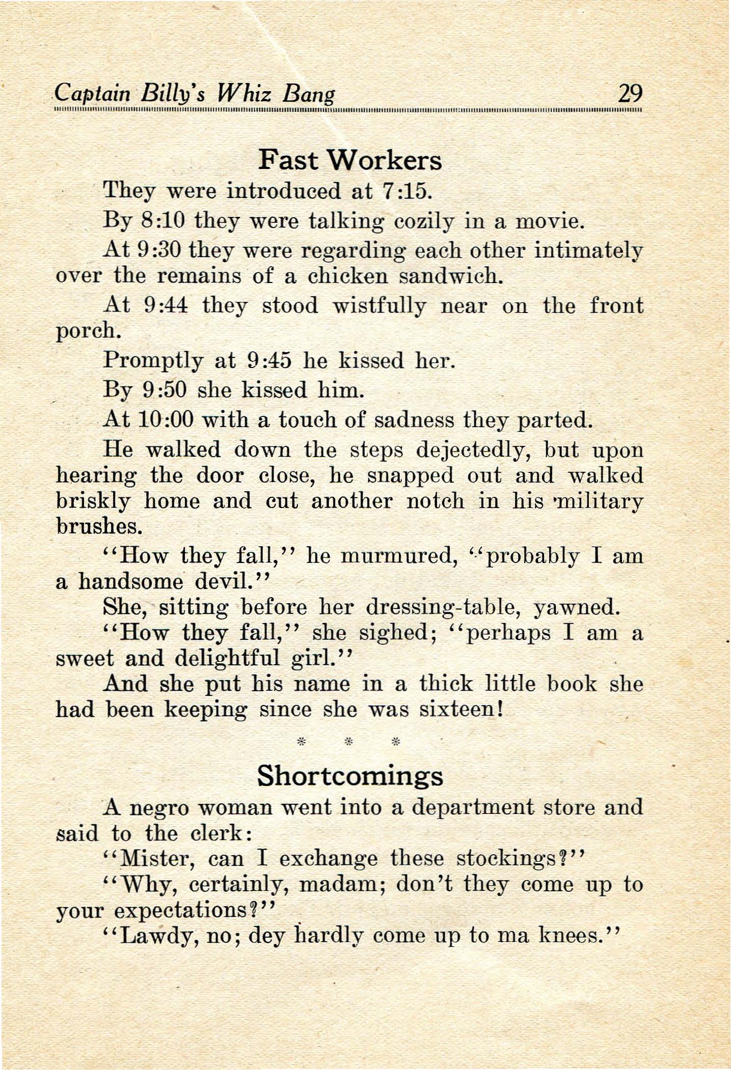 Read online Captain Billy's Whiz Bang comic -  Issue #16 - 31