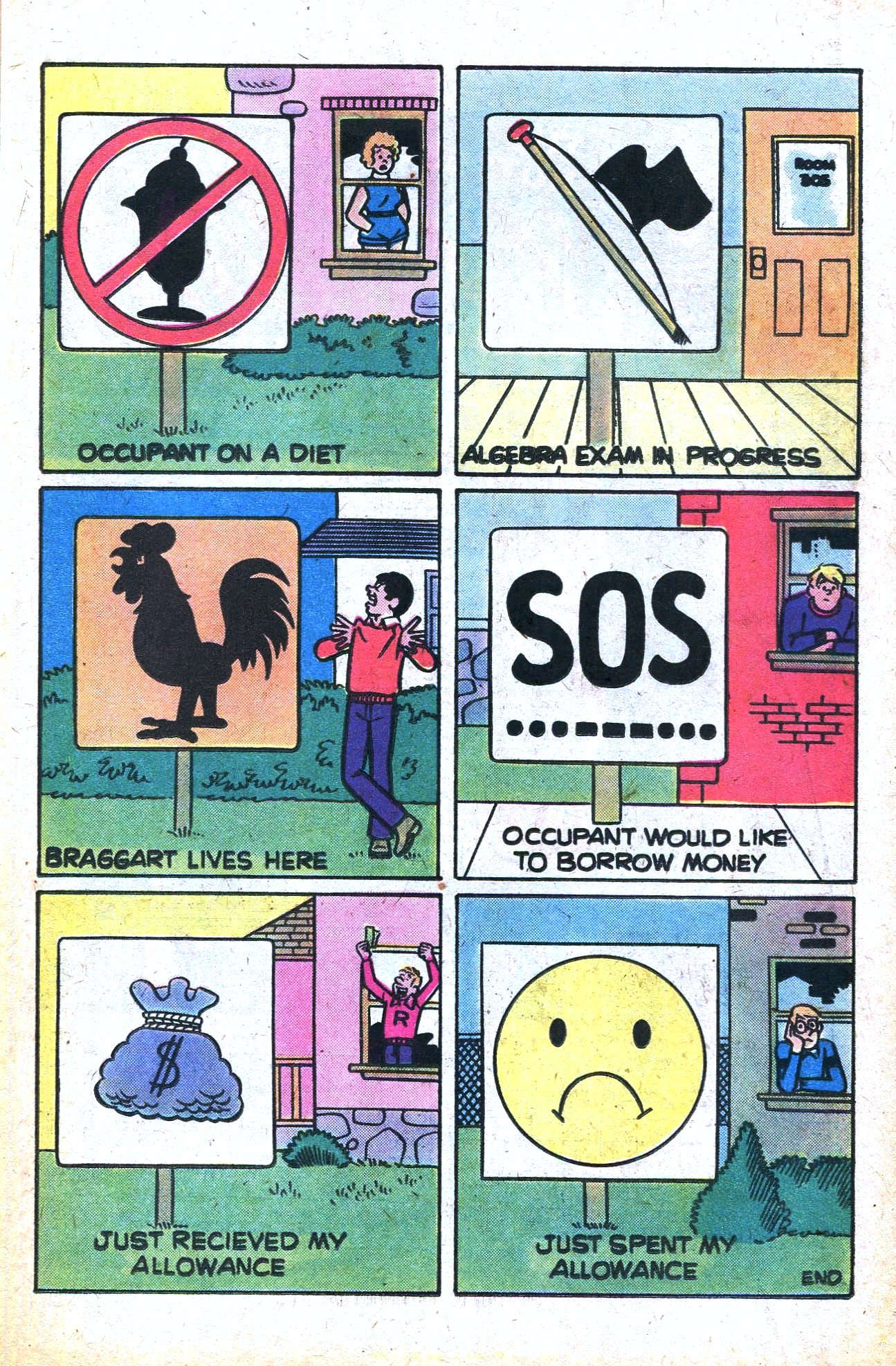 Read online Reggie's Wise Guy Jokes comic -  Issue #48 - 11
