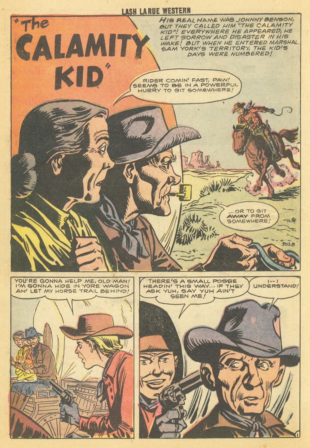 Read online Lash Larue Western (1949) comic -  Issue #68 - 19