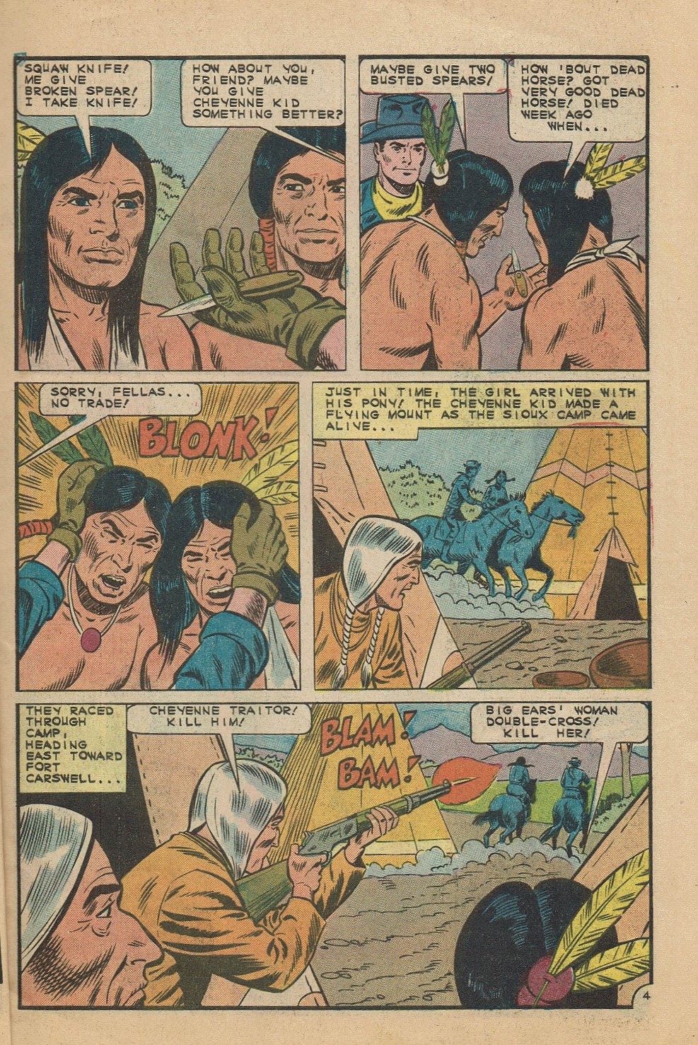 Read online Cheyenne Kid comic -  Issue #56 - 7