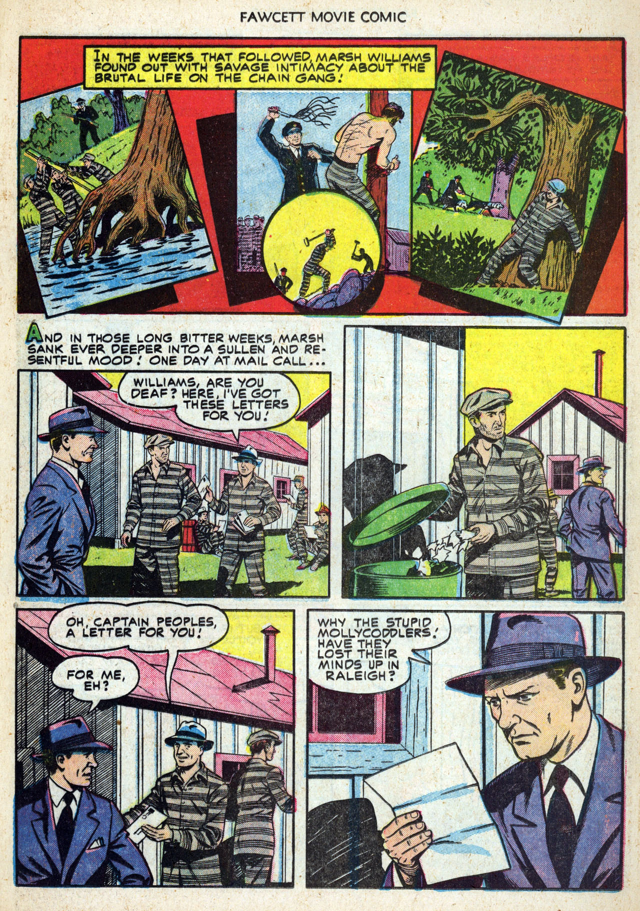 Read online Fawcett Movie Comic comic -  Issue #19 - 21