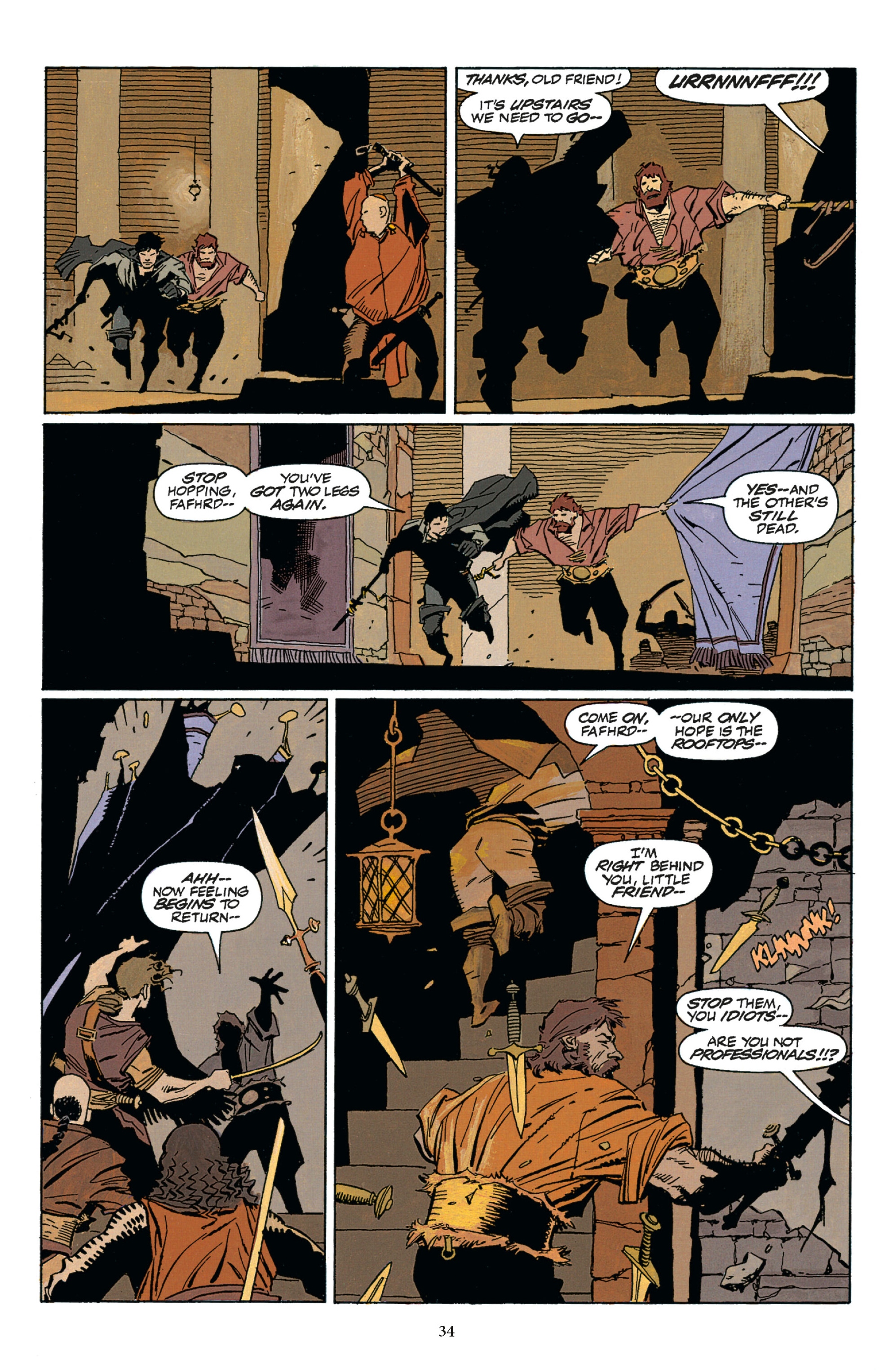 Read online Fafhrd and the Gray Mouser Omnibus comic -  Issue # TPB (Part 1) - 35