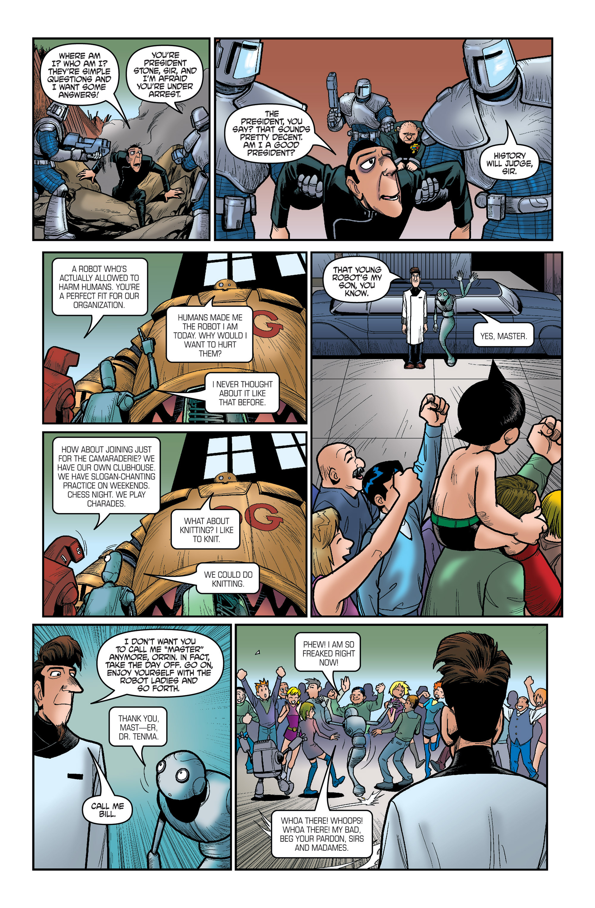 Read online Astro Boy: The Movie: Official Movie Adaptation comic -  Issue #4 - 22