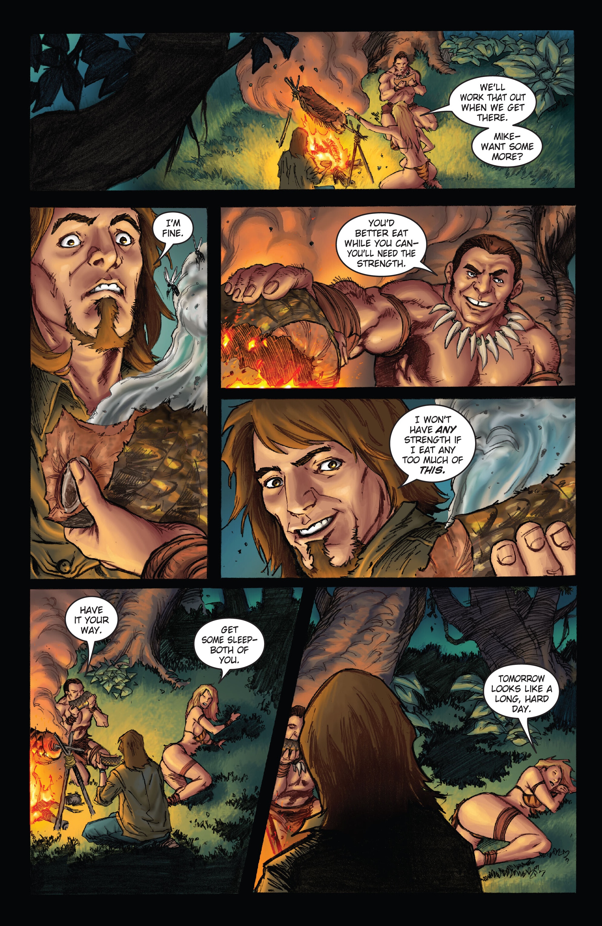 Read online Frank Cho's Jungle Girl: The Complete Omnibus comic -  Issue # TPB (Part 2) - 45