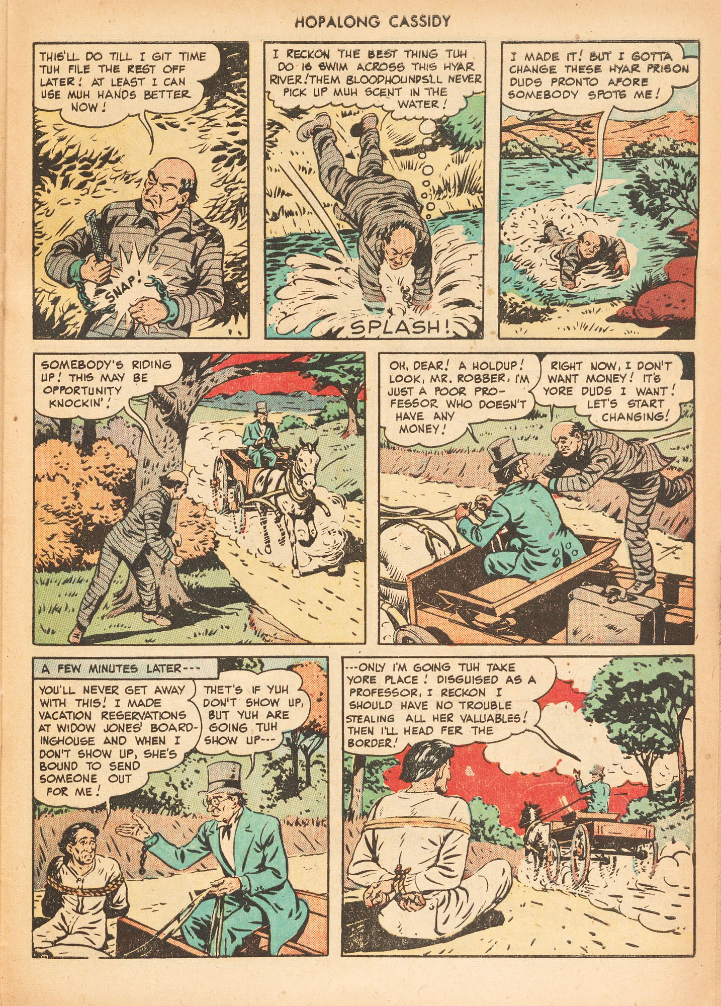 Read online Hopalong Cassidy comic -  Issue #33 - 33