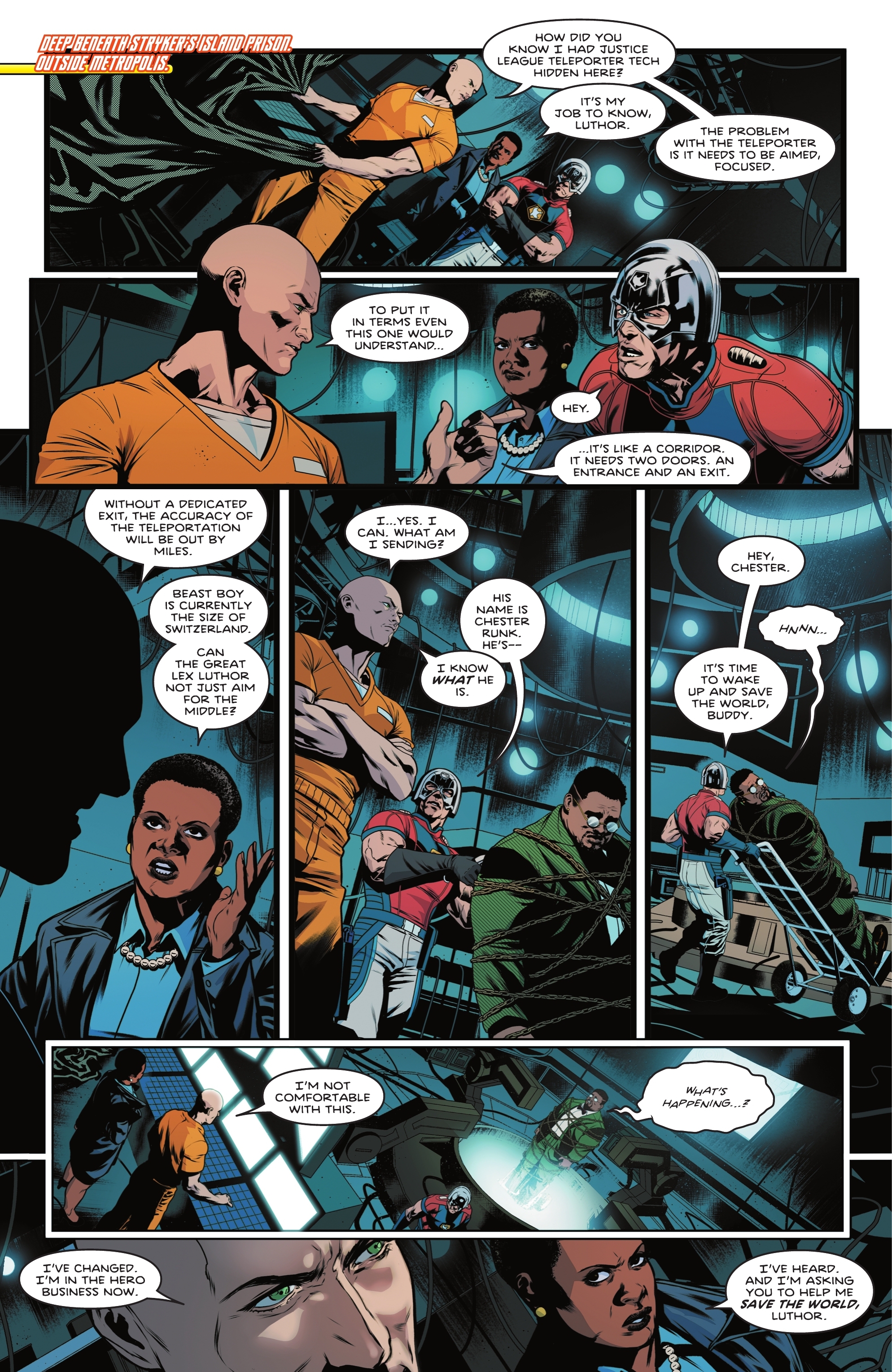 Read online Titans: Beast World comic -  Issue #4 - 21