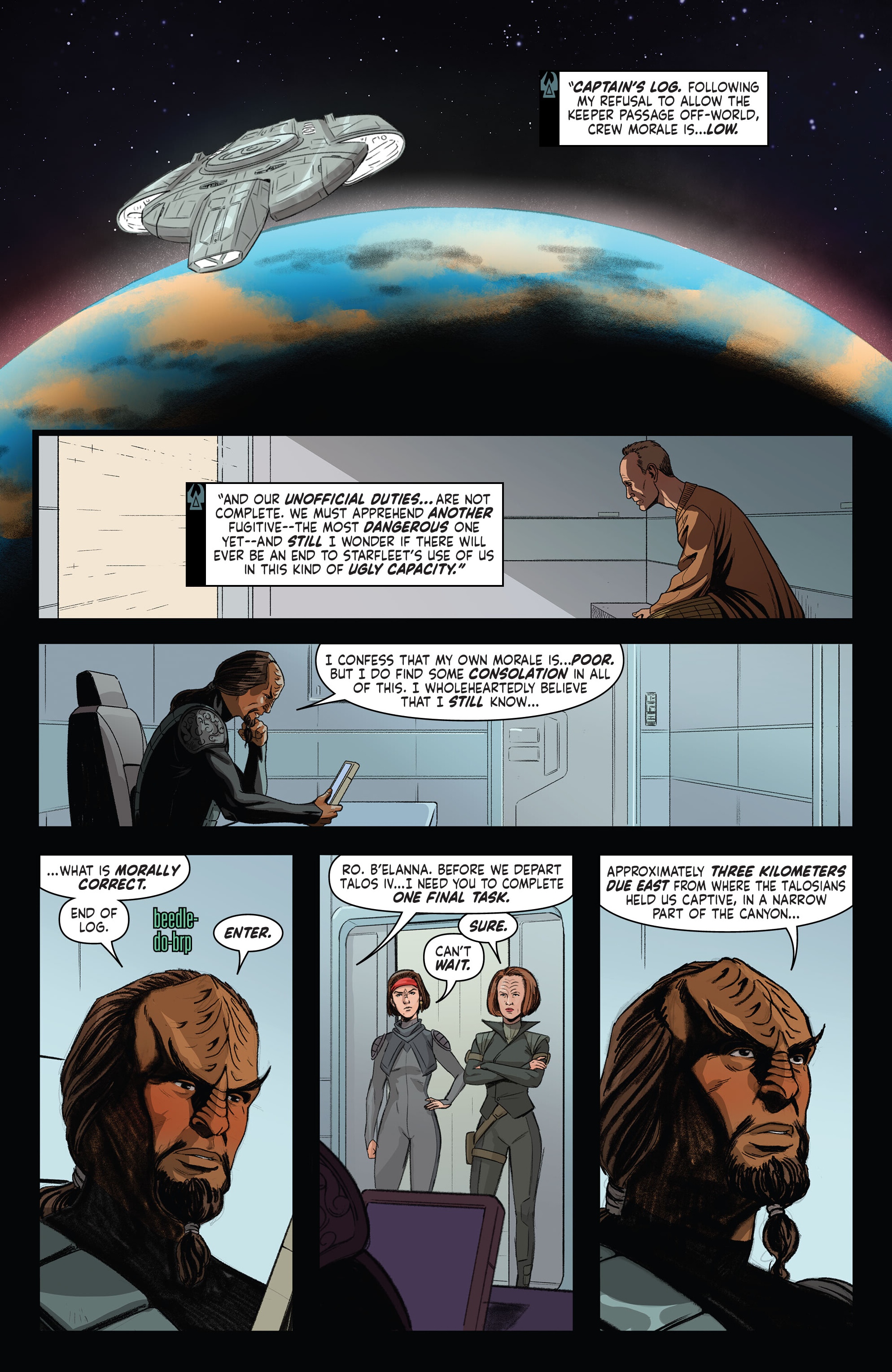 Read online Star Trek: Defiant comic -  Issue #10 - 24