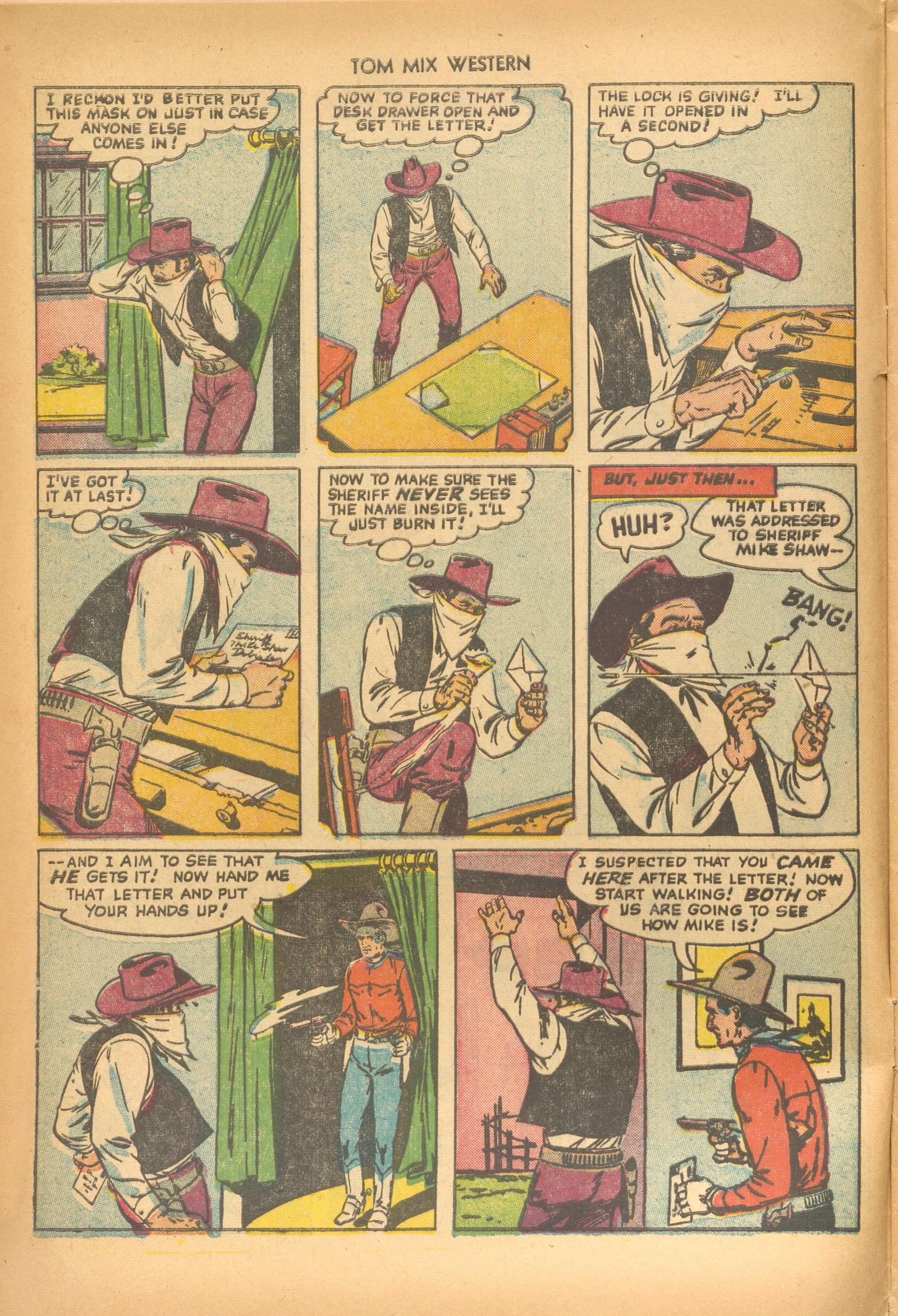 Read online Tom Mix Western (1948) comic -  Issue #49 - 8