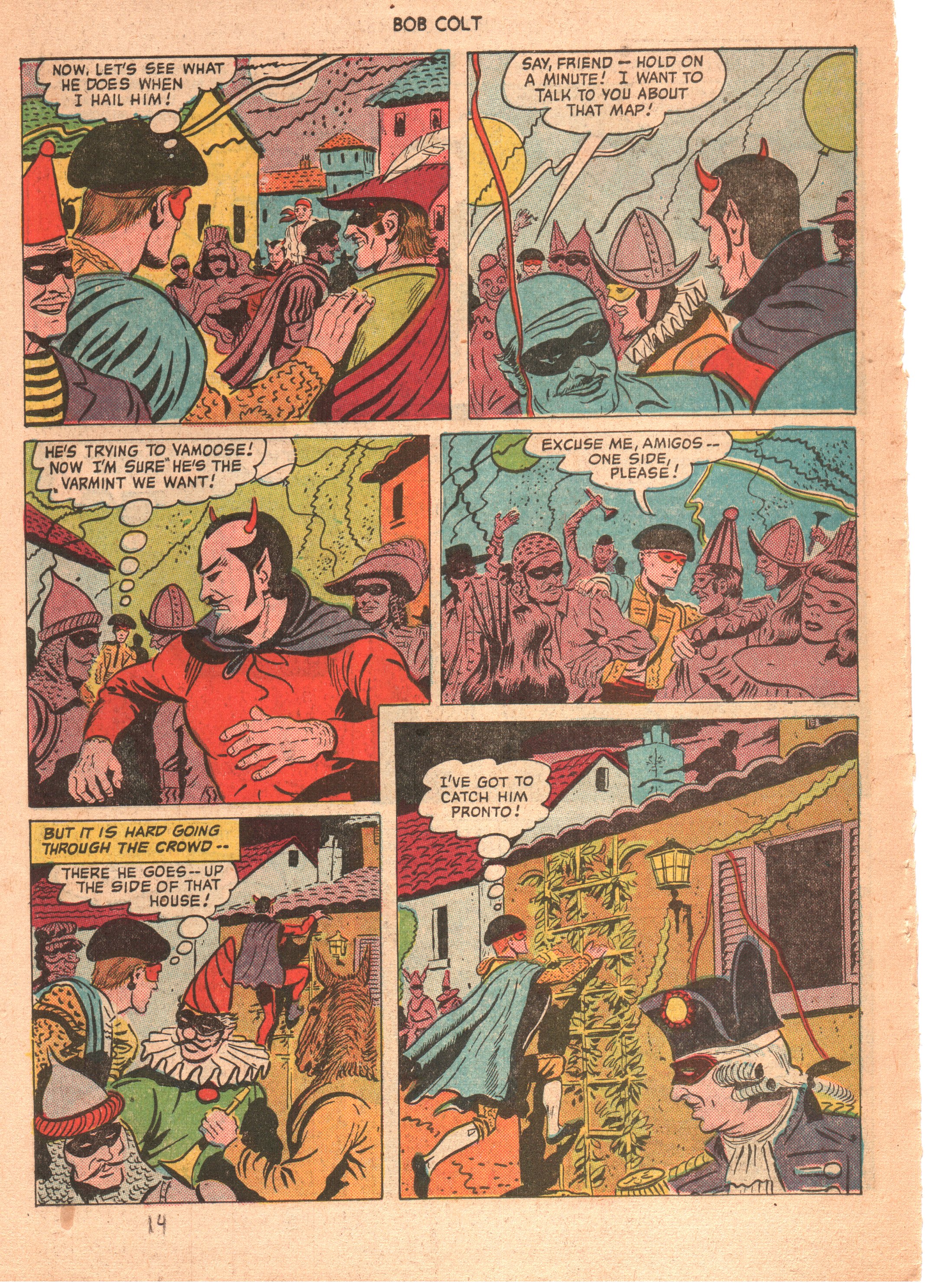 Read online Bob Colt Western comic -  Issue #4 - 14