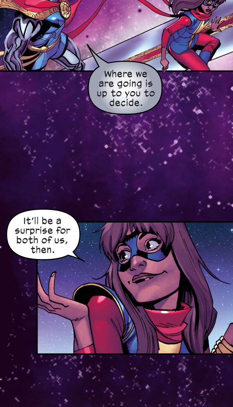 Read online Ms. Marvel: The New Mutant Infinity Comics comic -  Issue #3 - 9