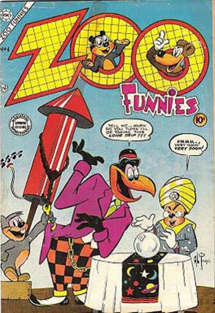 Read online Zoo Funnies comic -  Issue #4 - 1