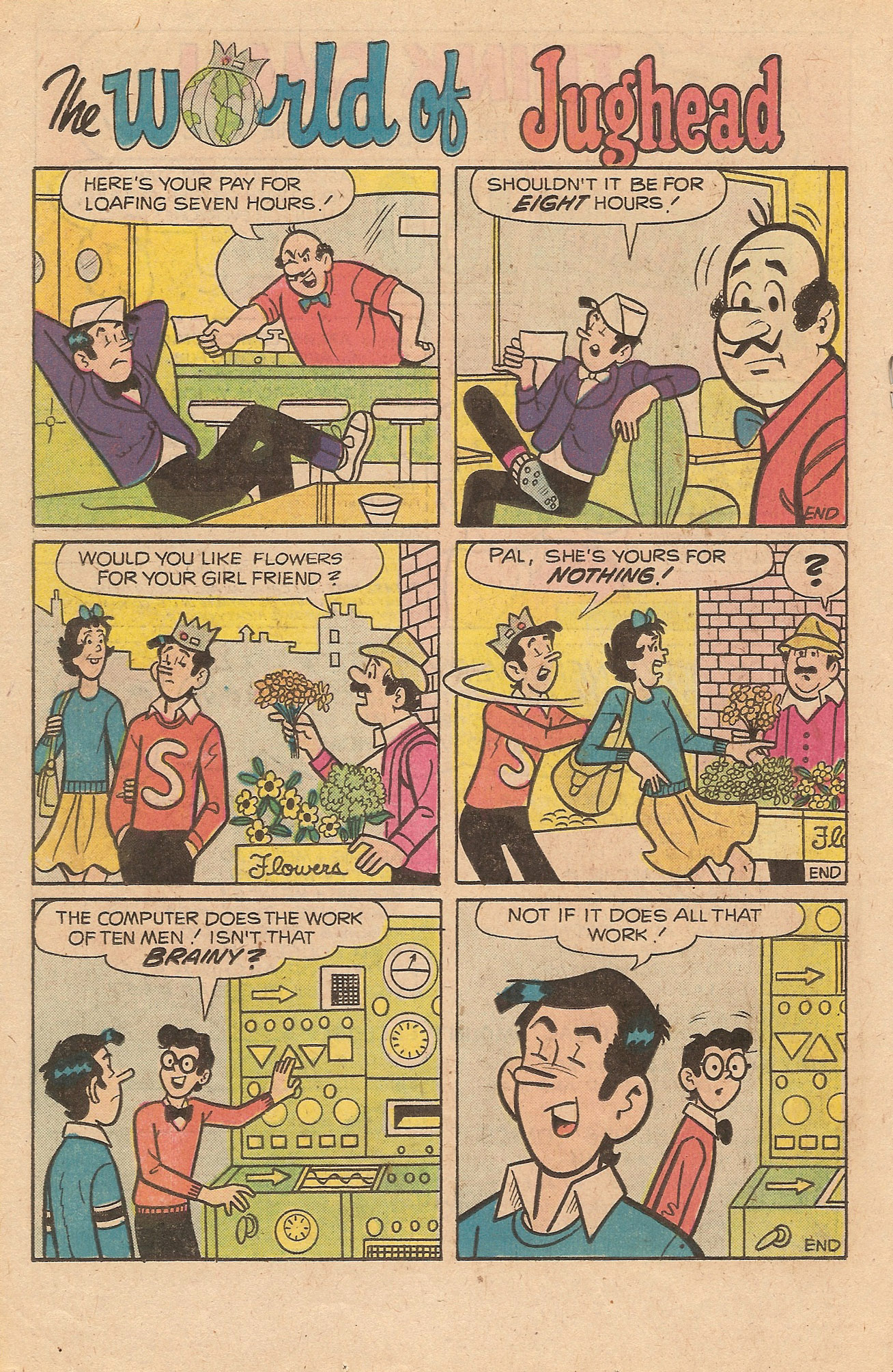 Read online Jughead's Jokes comic -  Issue #52 - 18