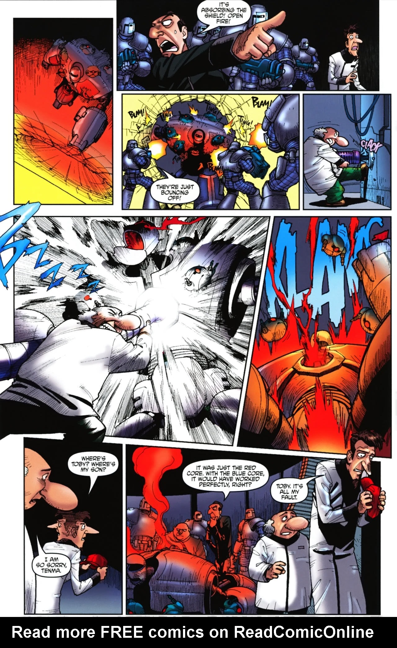Read online Astro Boy: The Movie: Official Movie Adaptation comic -  Issue #1 - 17