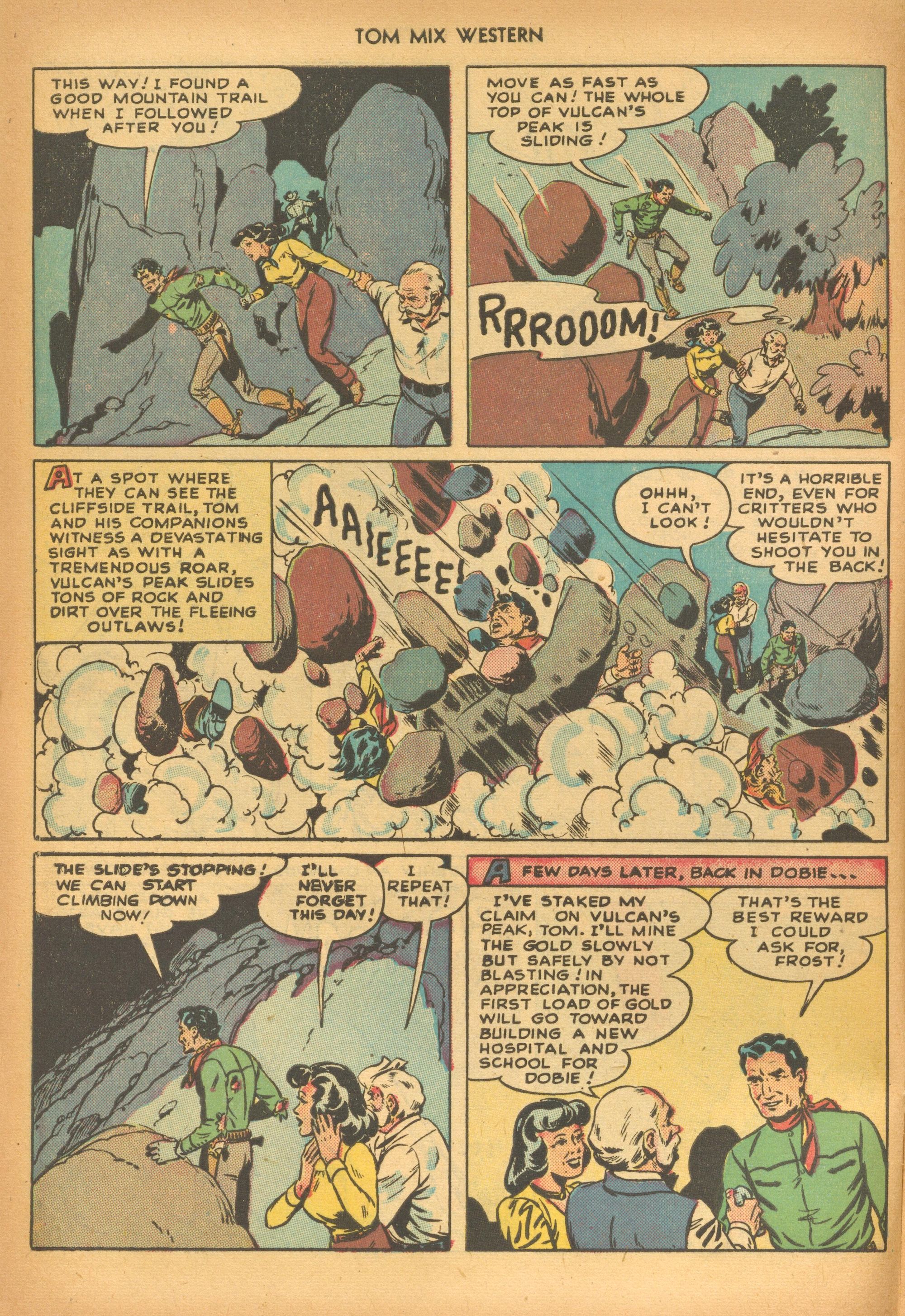 Read online Tom Mix Western (1948) comic -  Issue #16 - 20