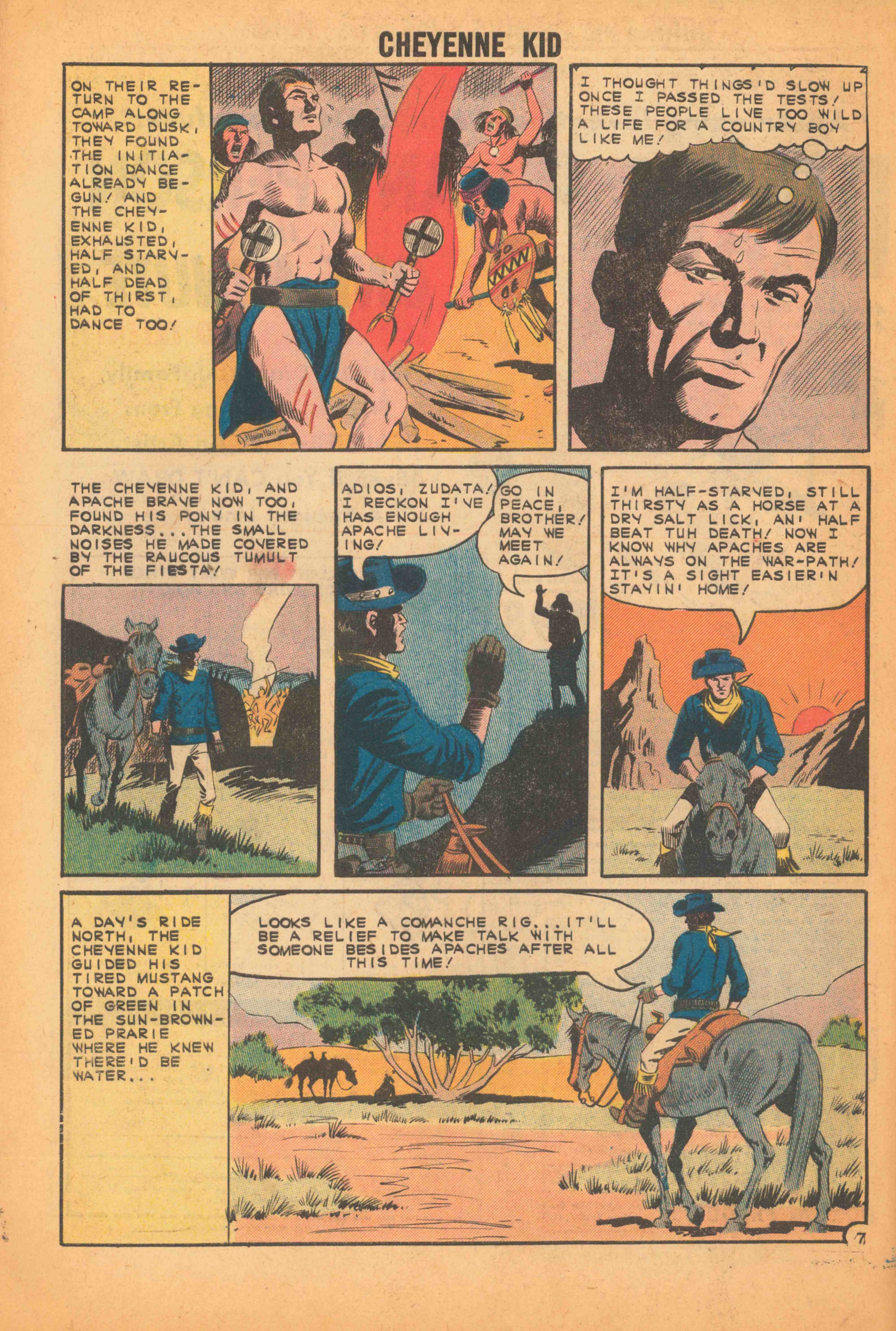 Read online Cheyenne Kid comic -  Issue #34 - 32