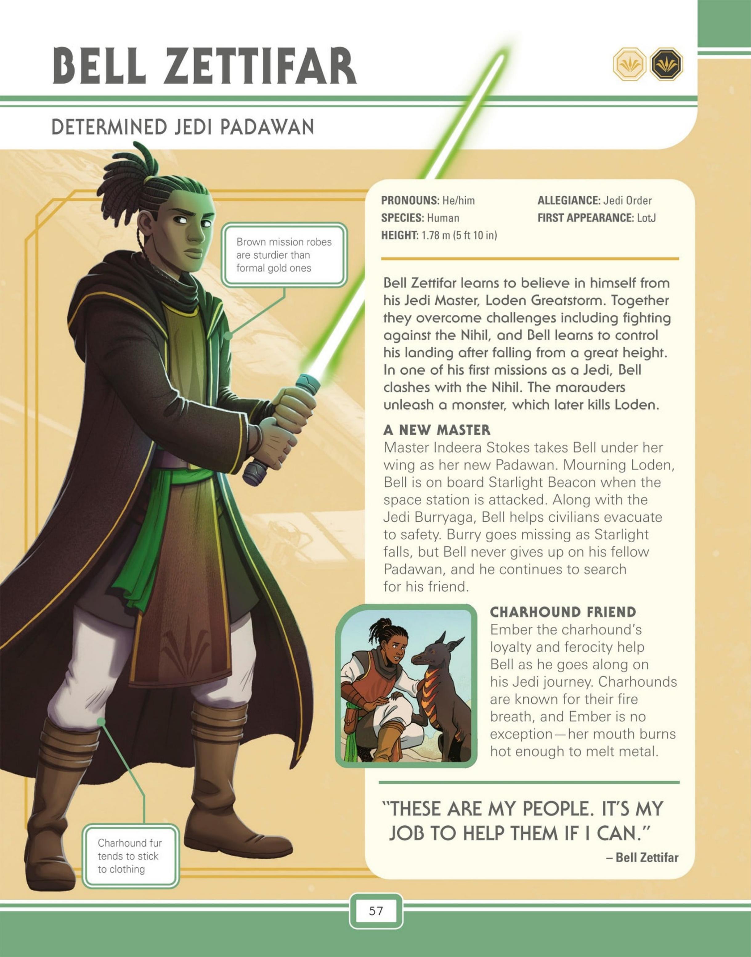 Read online Star Wars: The High Republic Character Encyclopedia comic -  Issue # TPB (Part 1) - 59