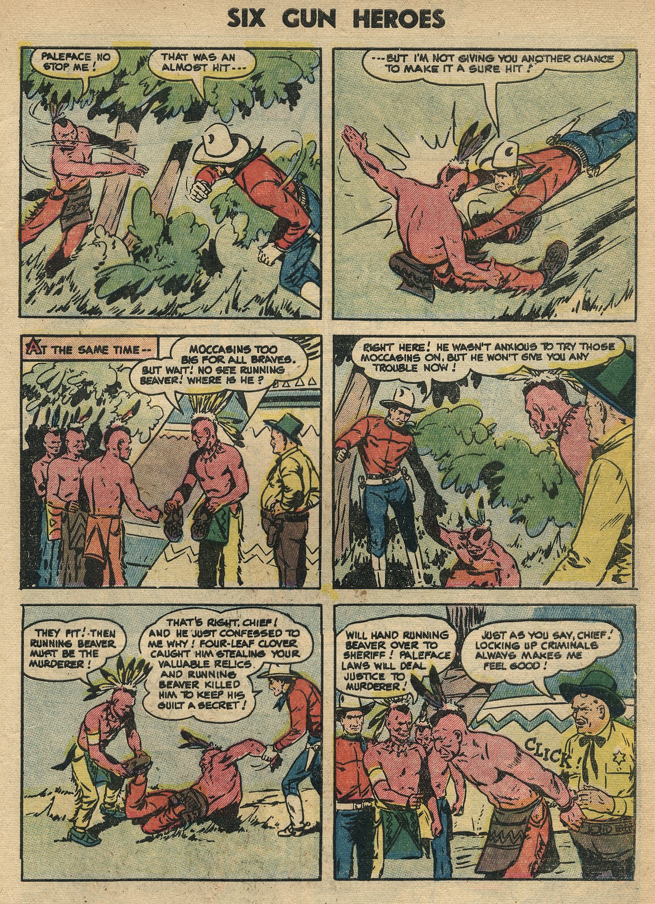 Read online Six-Gun Heroes comic -  Issue #35 - 27