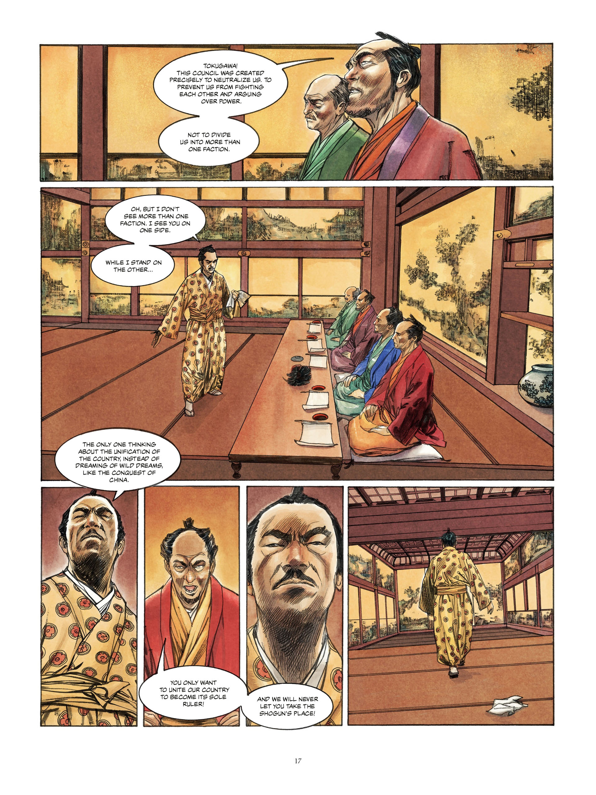 Read online William Adams, Samuraj comic -  Issue #1 - 17