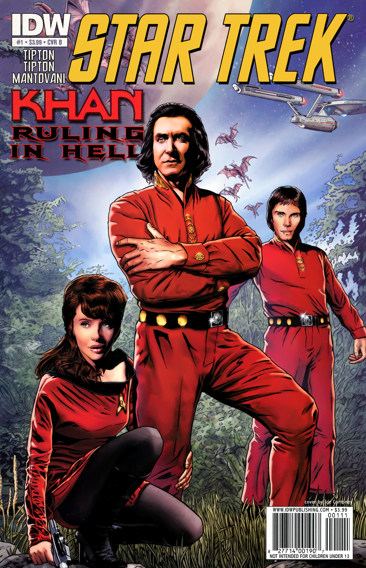 Read online Star Trek: Khan Ruling in Hell comic -  Issue #1 - 2