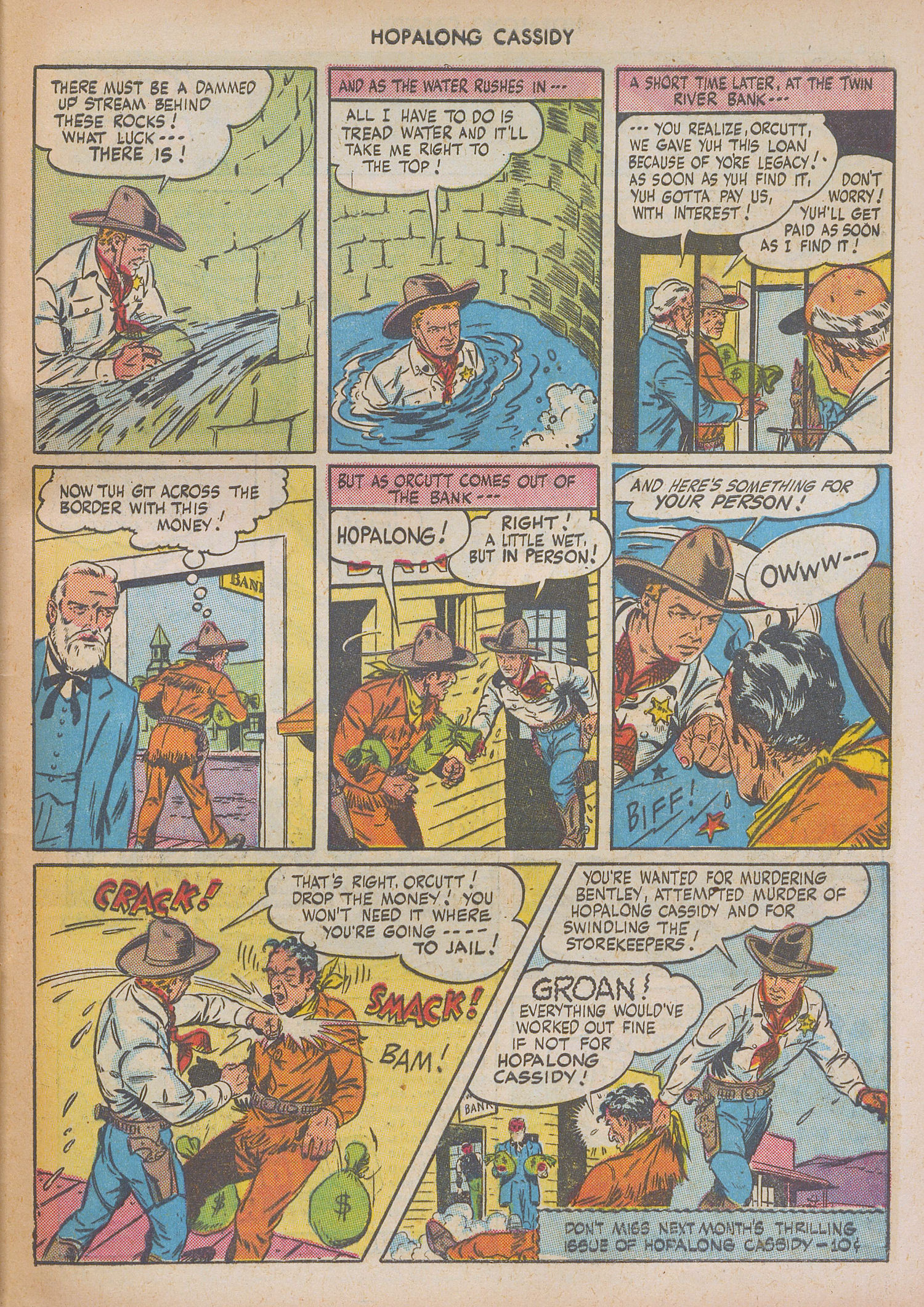 Read online Hopalong Cassidy comic -  Issue #7 - 49