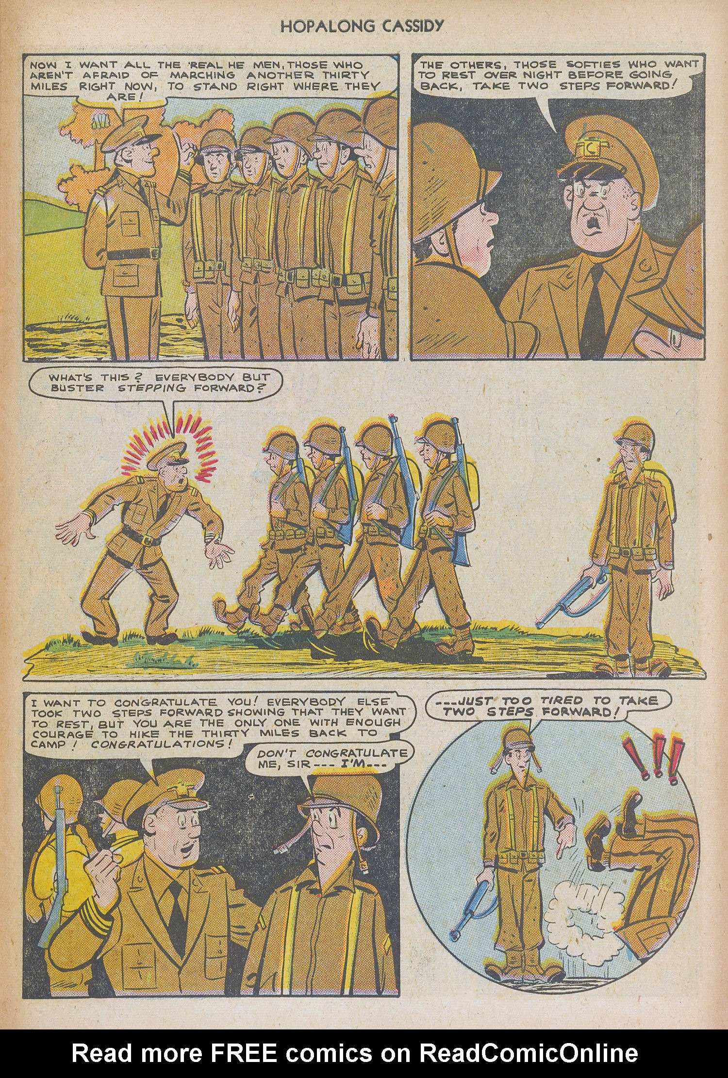 Read online Hopalong Cassidy comic -  Issue #55 - 27