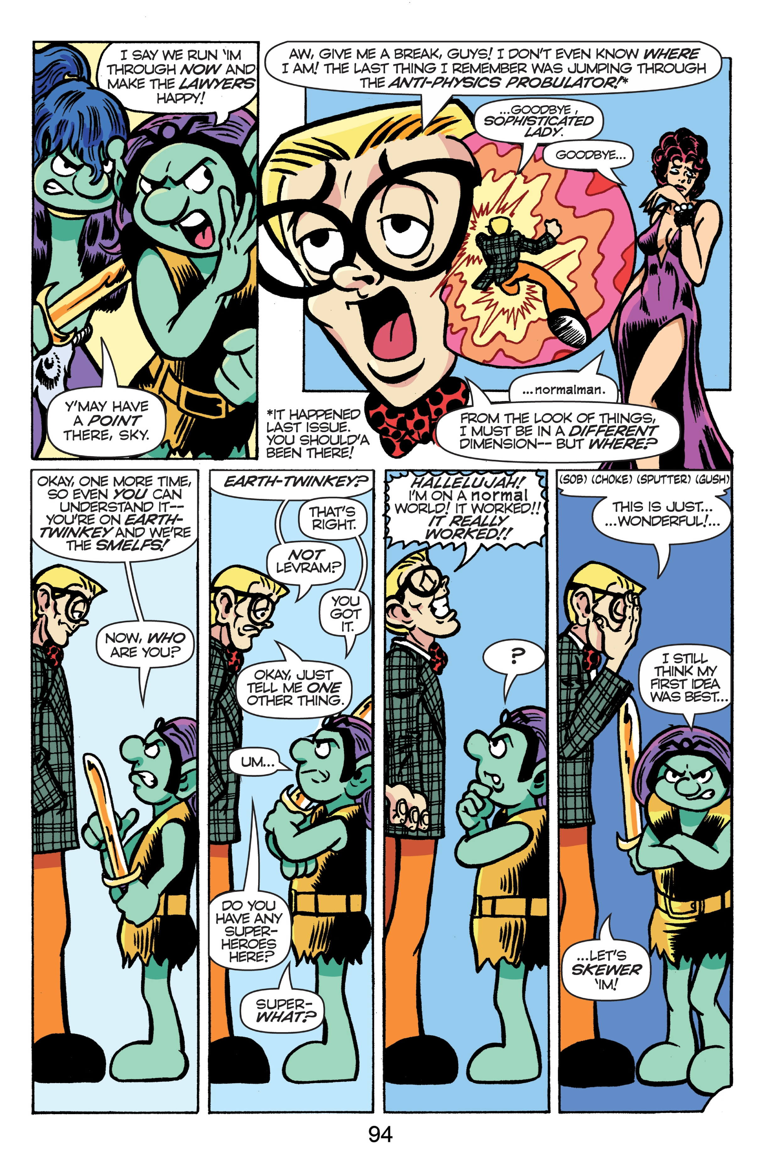 Read online Normalman 40th Anniversary Omnibus comic -  Issue # TPB (Part 1) - 95