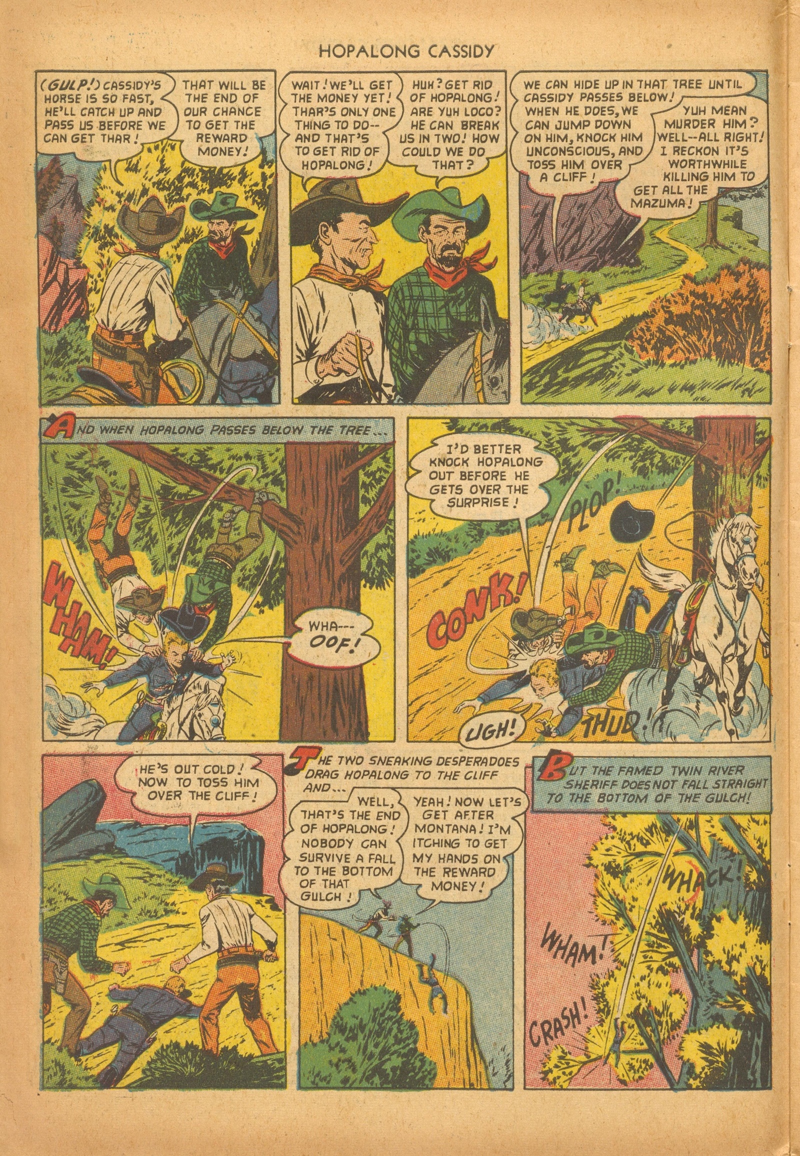 Read online Hopalong Cassidy comic -  Issue #73 - 6
