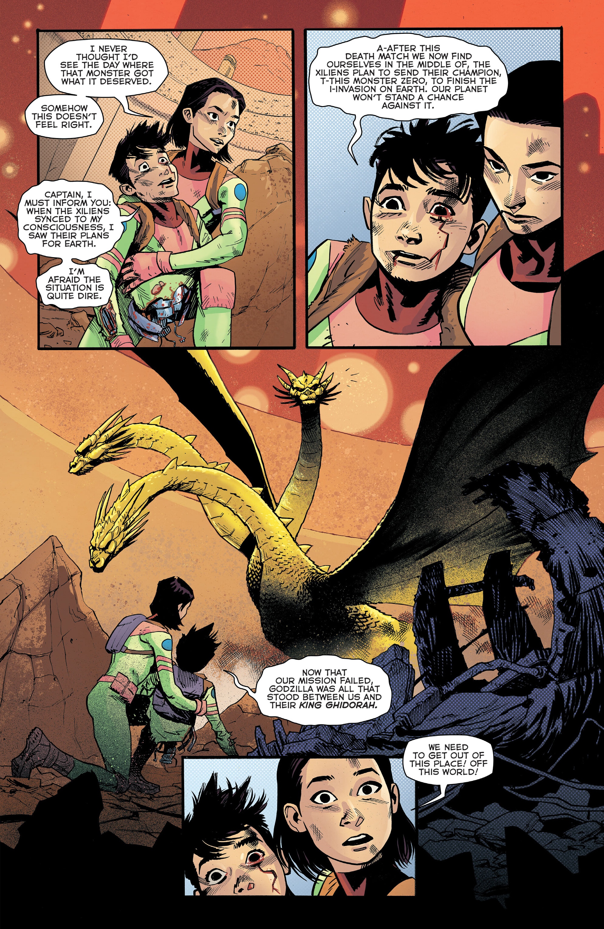 Read online Godzilla Rivals: Round One comic -  Issue # TPB (Part 2) - 15