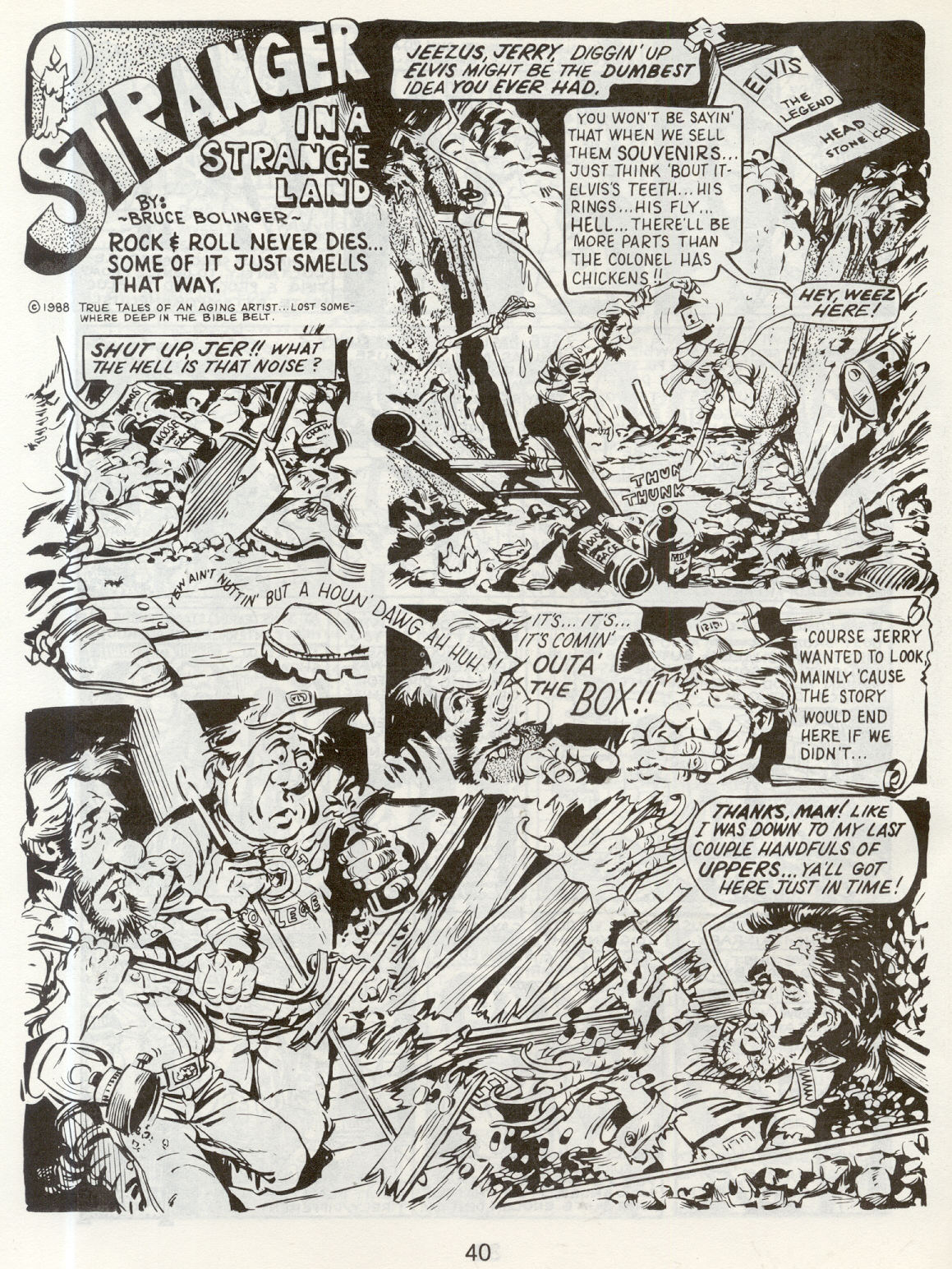 Read online Rip Off Comix comic -  Issue #19 - 42