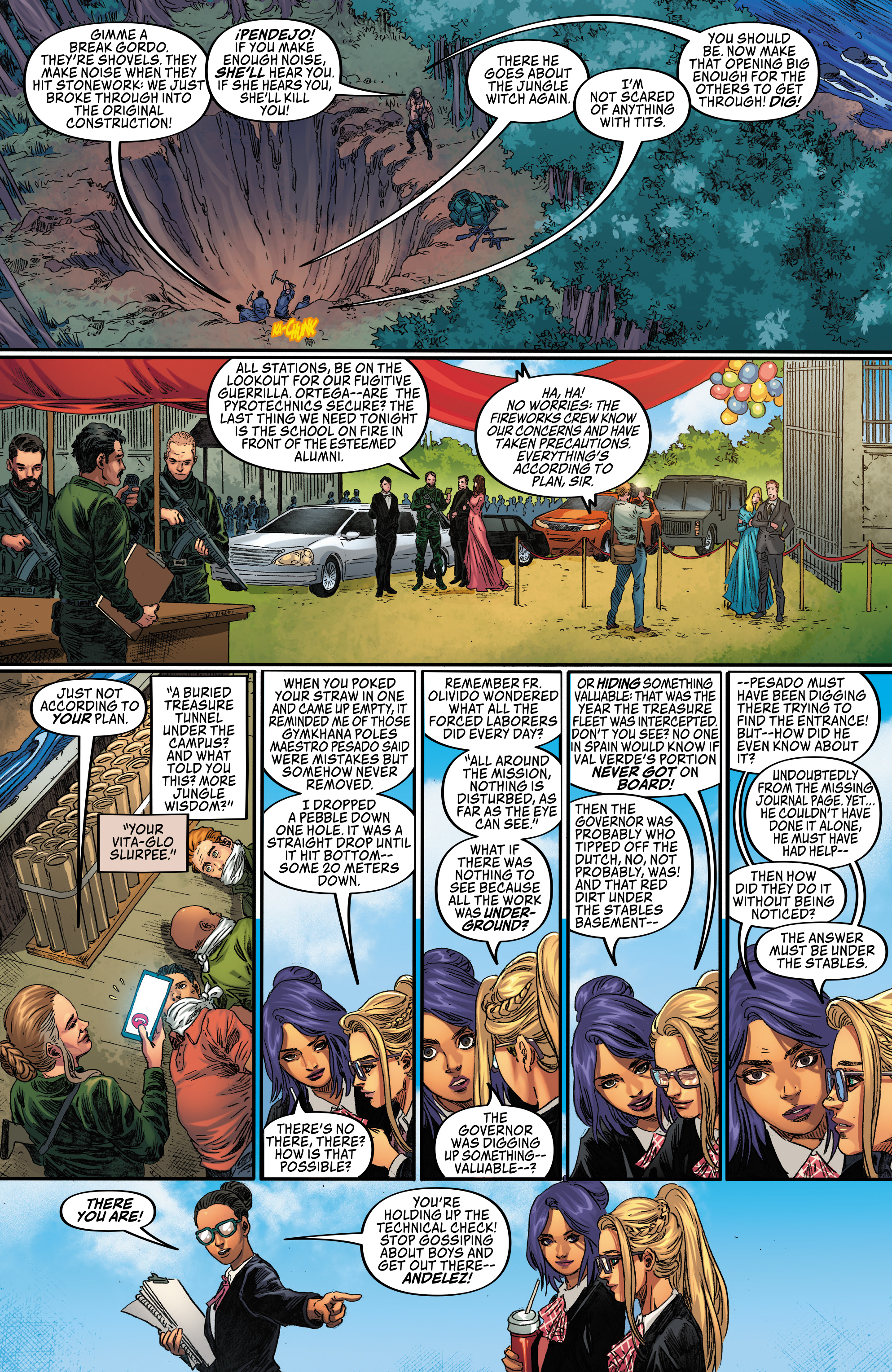 Read online Sheena Queen of the Jungle: Fatal Exams comic -  Issue #5 - 18