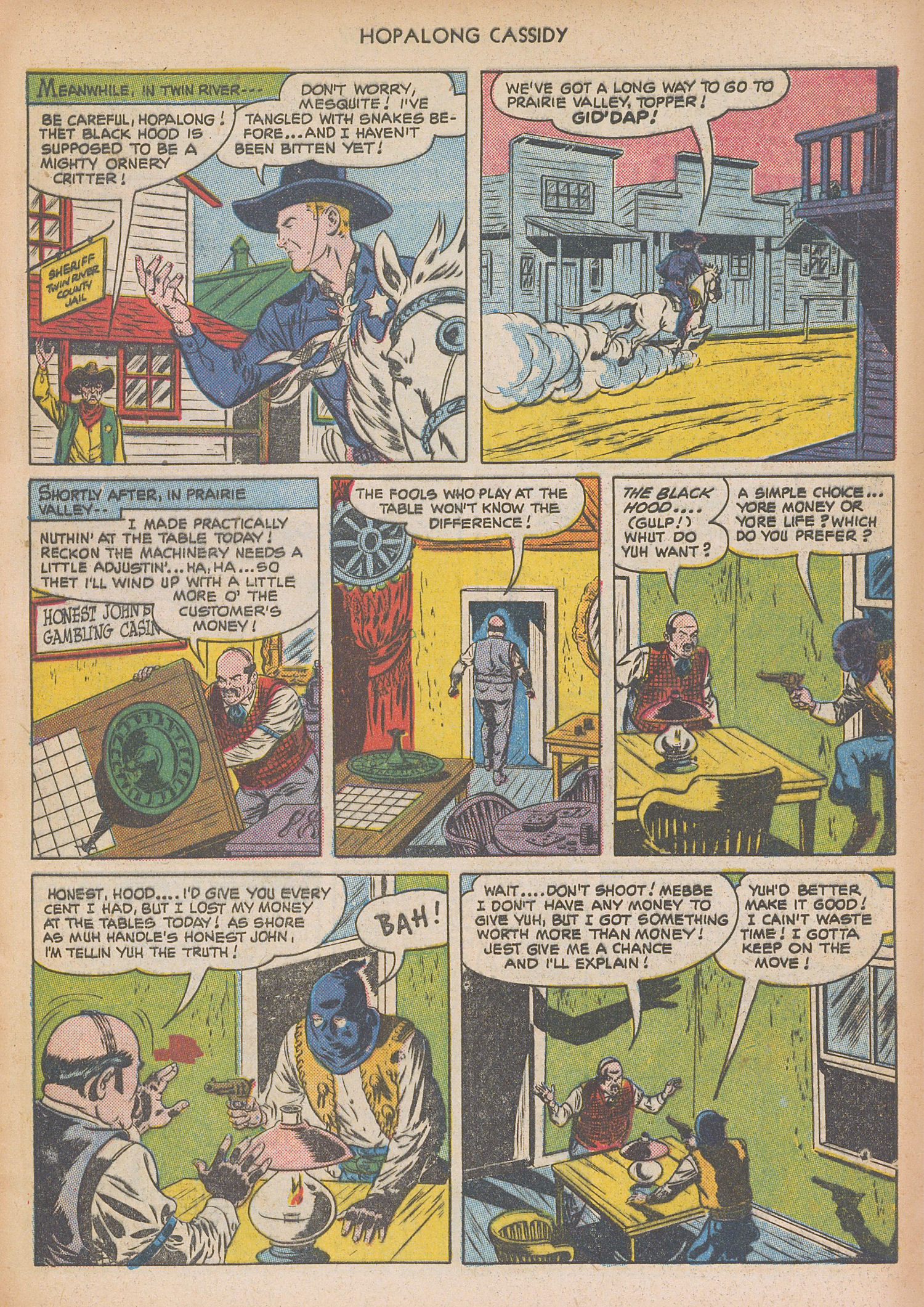 Read online Hopalong Cassidy comic -  Issue #55 - 5