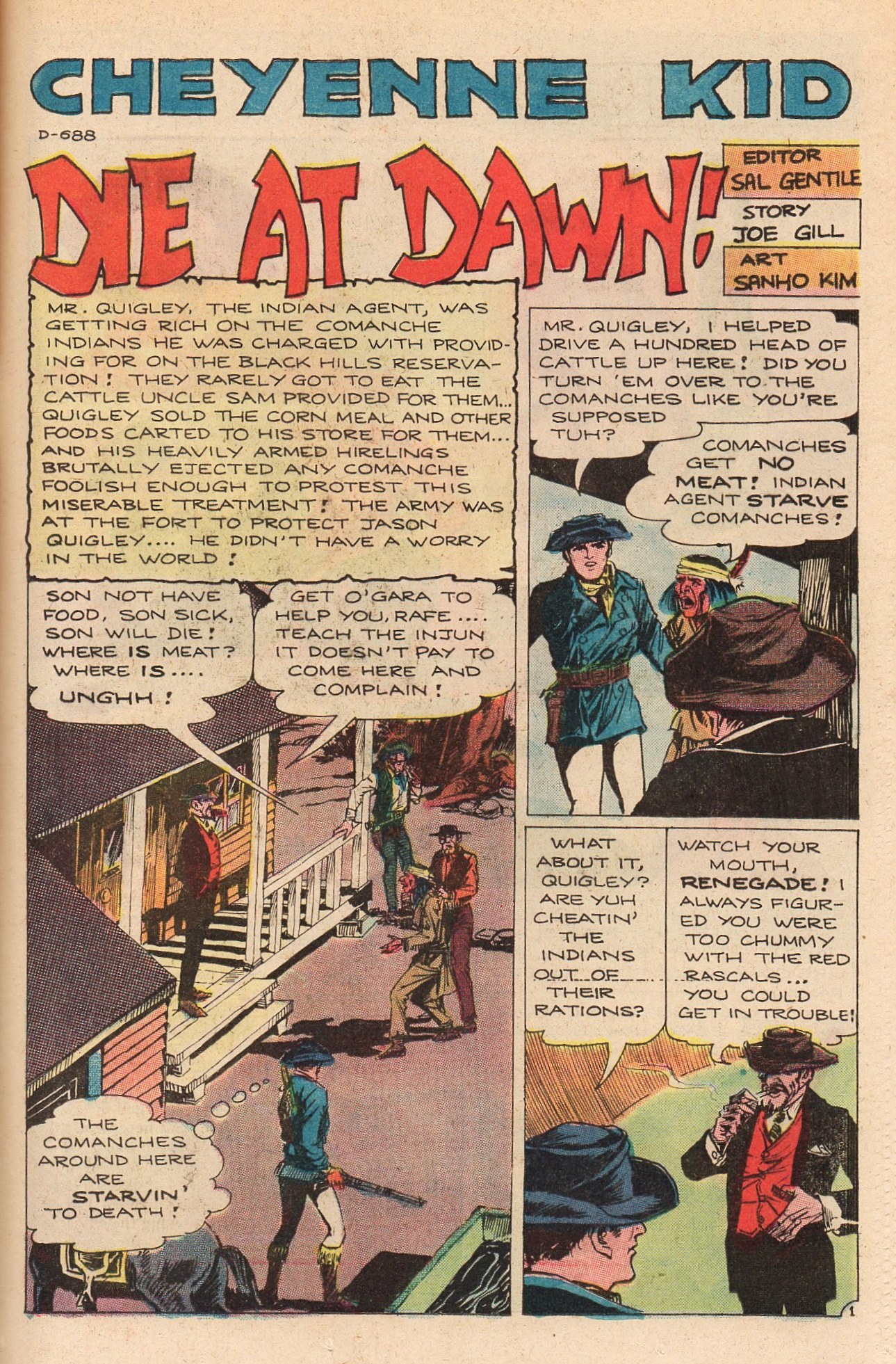 Read online Cheyenne Kid comic -  Issue #82 - 25